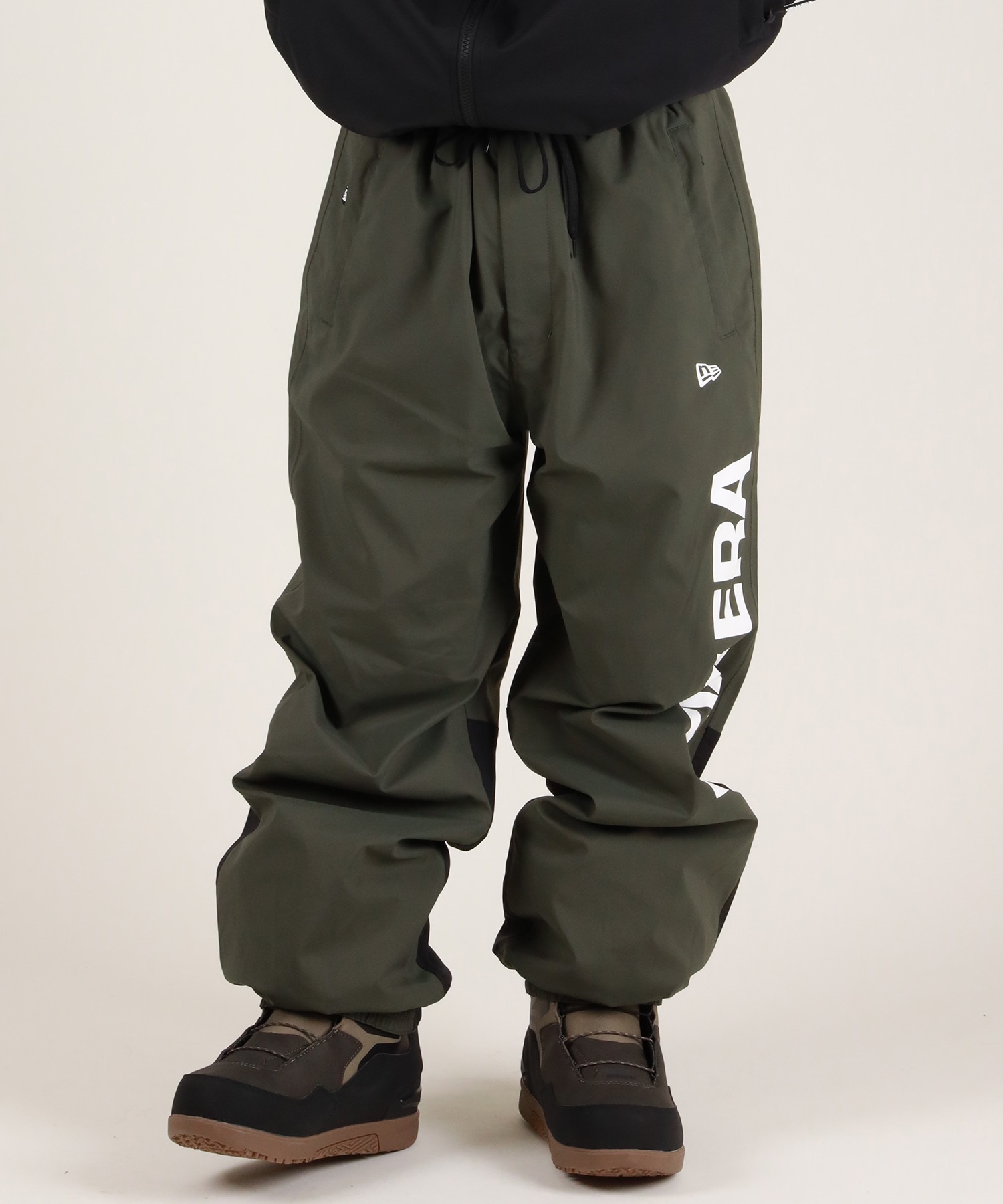 Aさま newera スノーウェア パンツ M NEW ERA ニューエラ スノーパンツ Snowboarding ワードマークロゴ