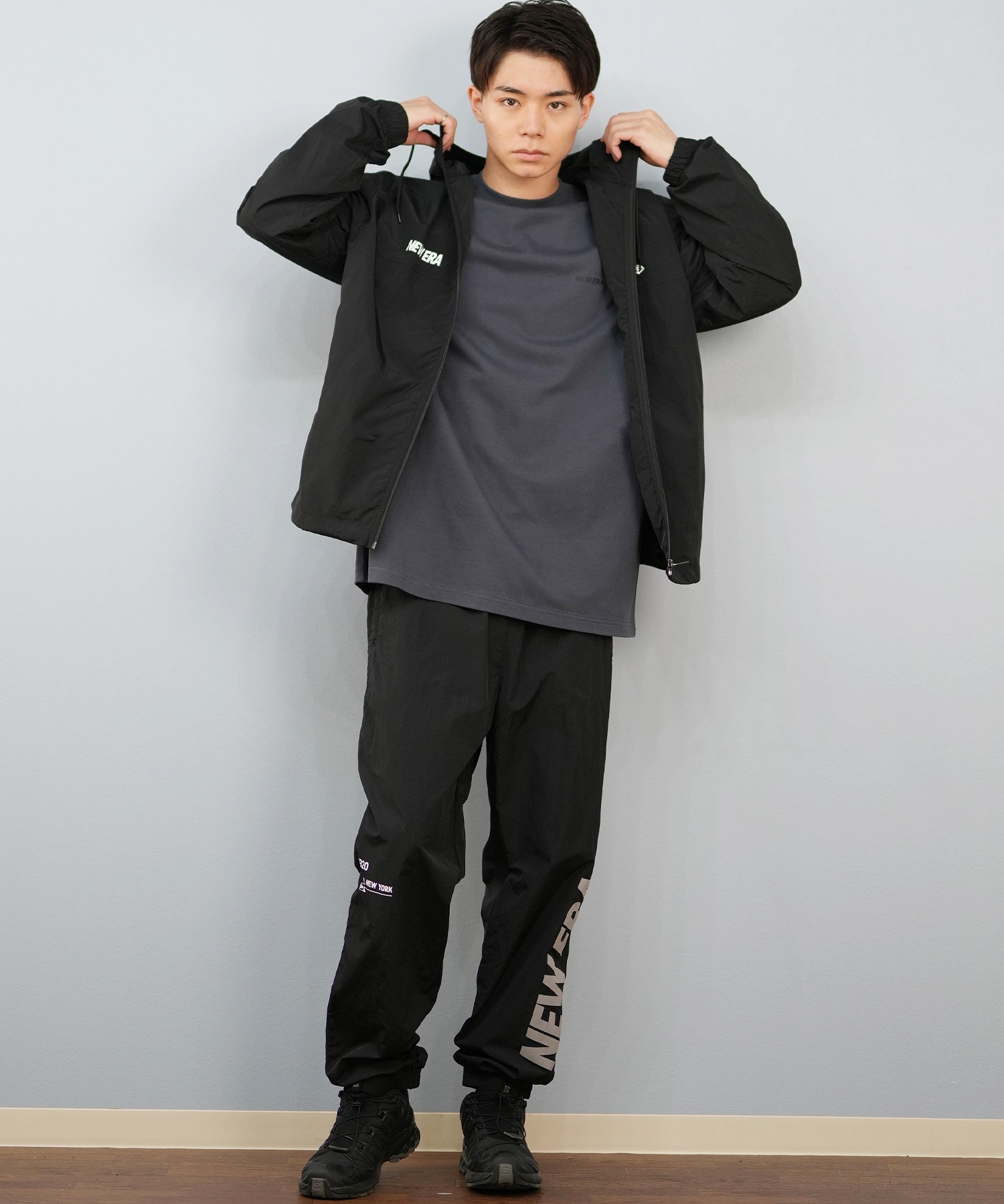 NEW ERA ニューエラ ジャージ トラックジャケット メンズ バック