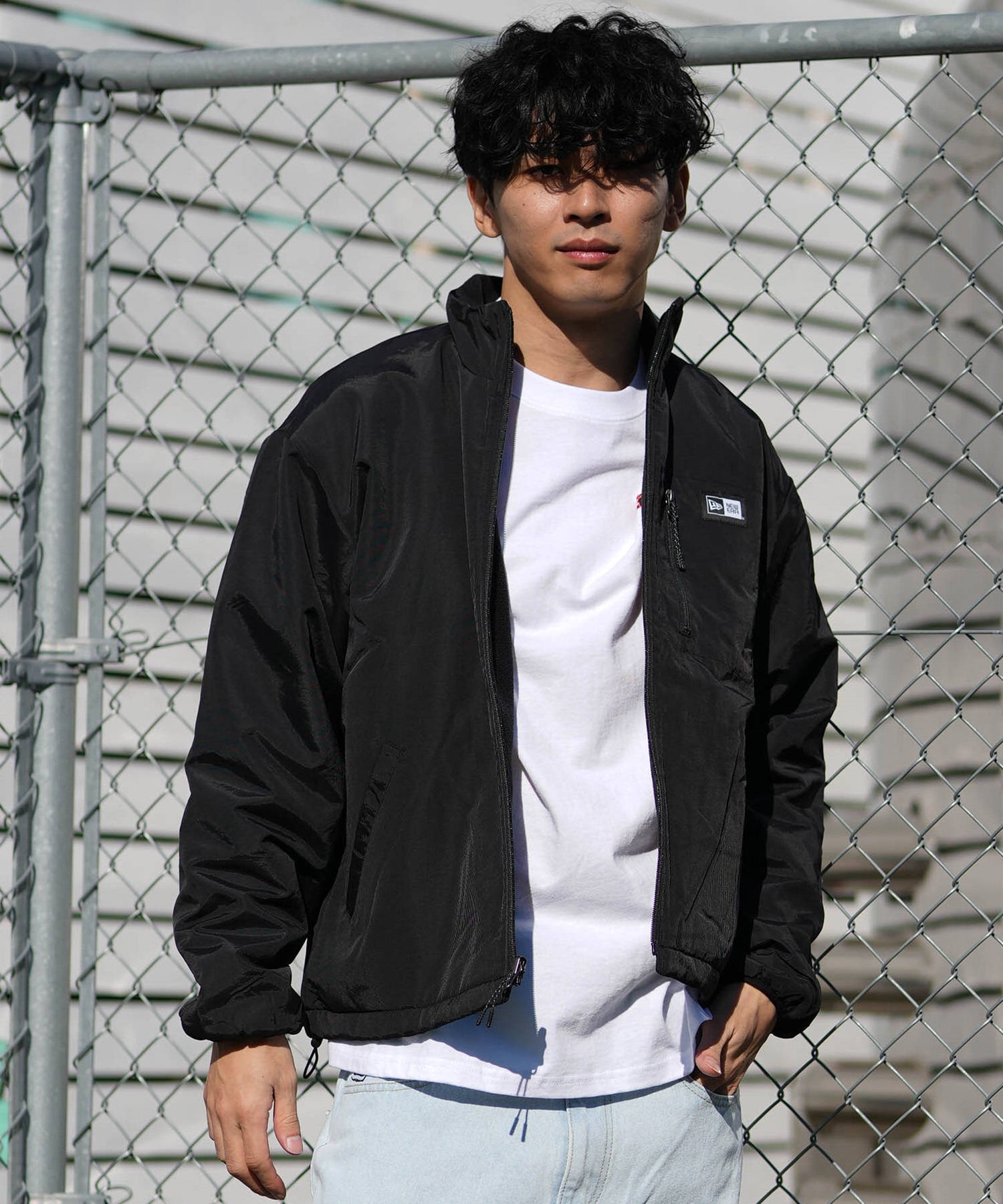 ニューエラ　リバーシブルナイロンジャケット NEW ERA（ニューエラ） ナイロンジャケット 「ムラサキスポーツ限定