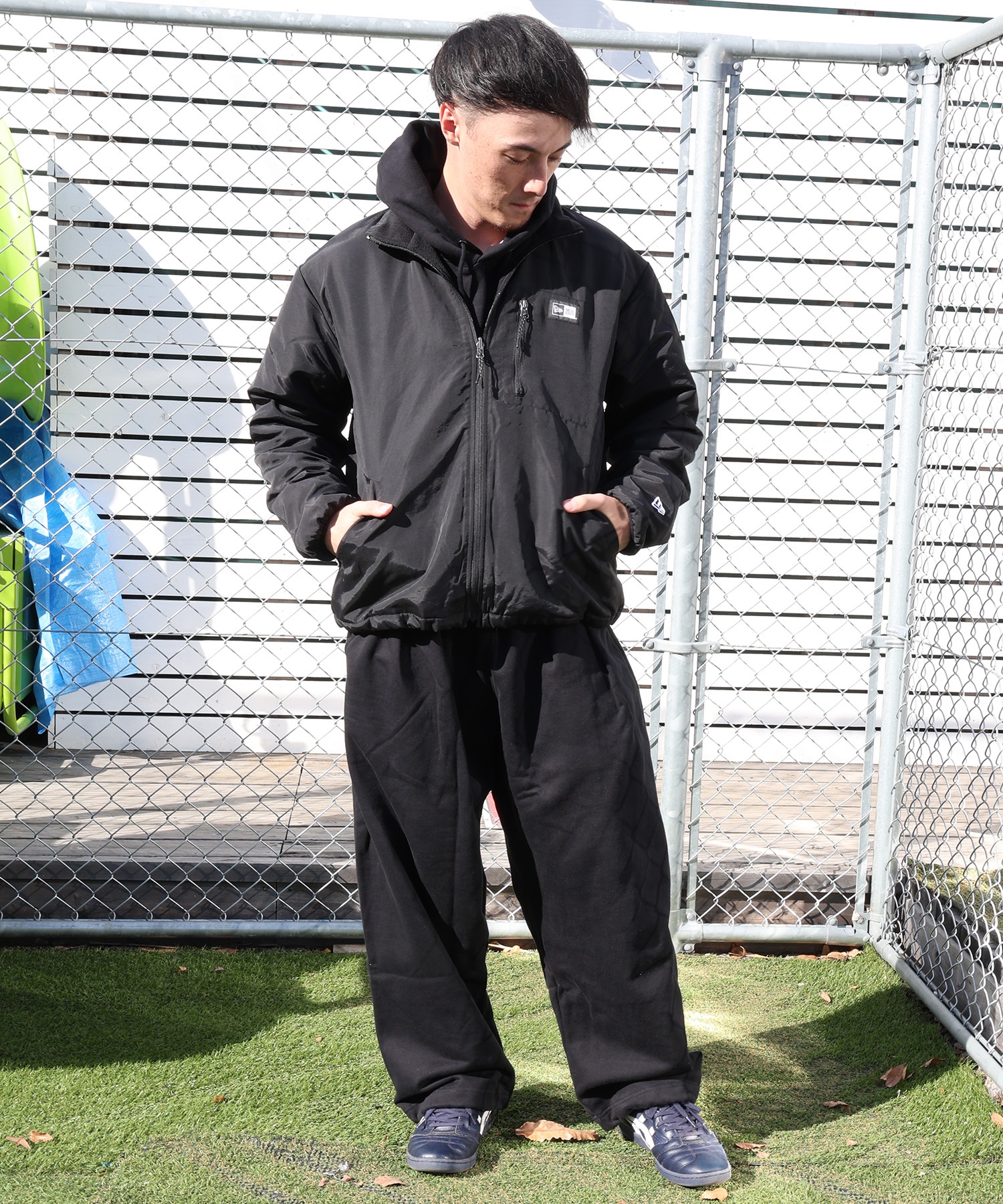 NEW ERA ニューエラ アウター メンズ リバーシブル ジャケット FLEECE