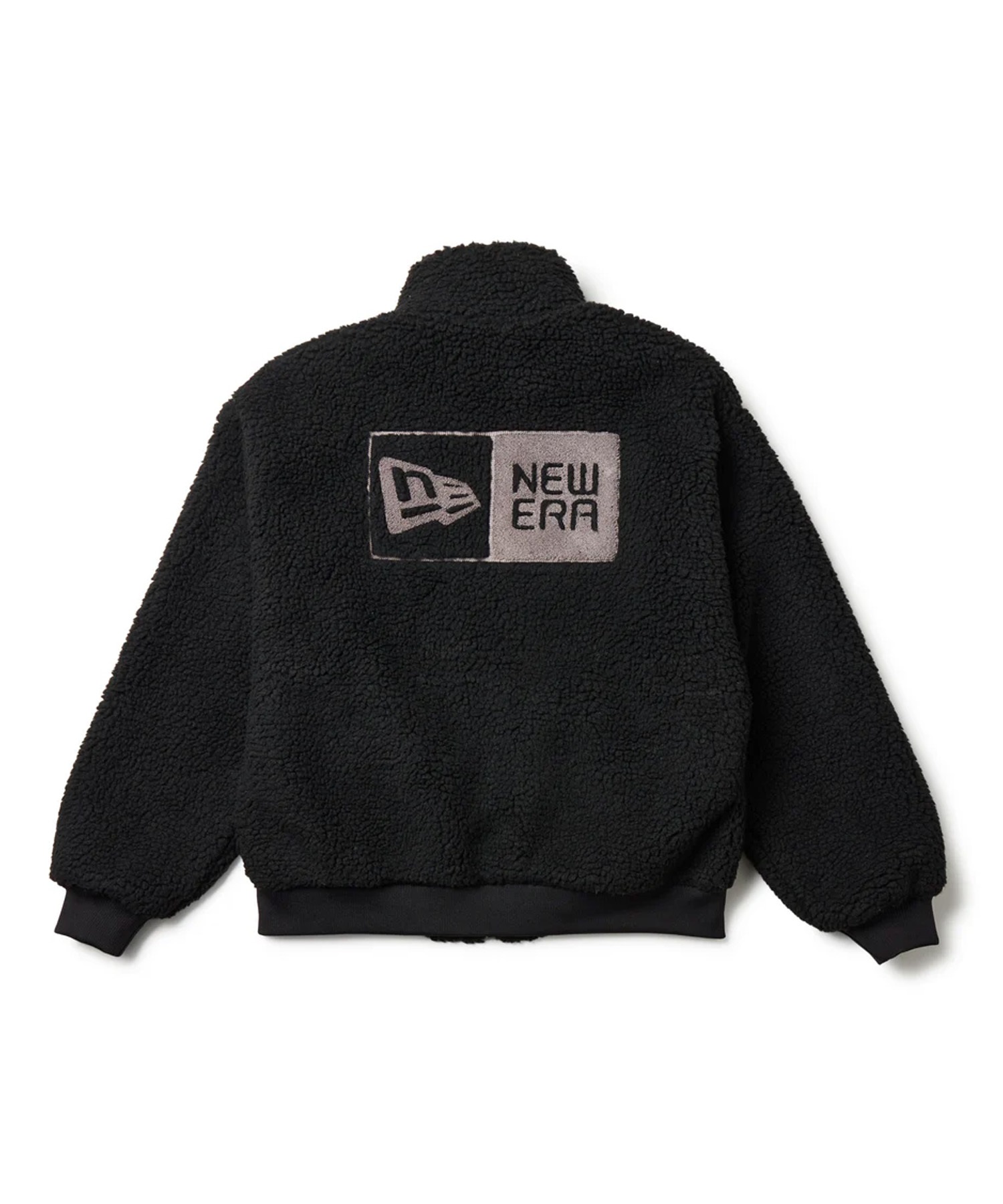 NEW ERA ニューエラ アウター メンズ ボアブルゾン ブラック オーバー