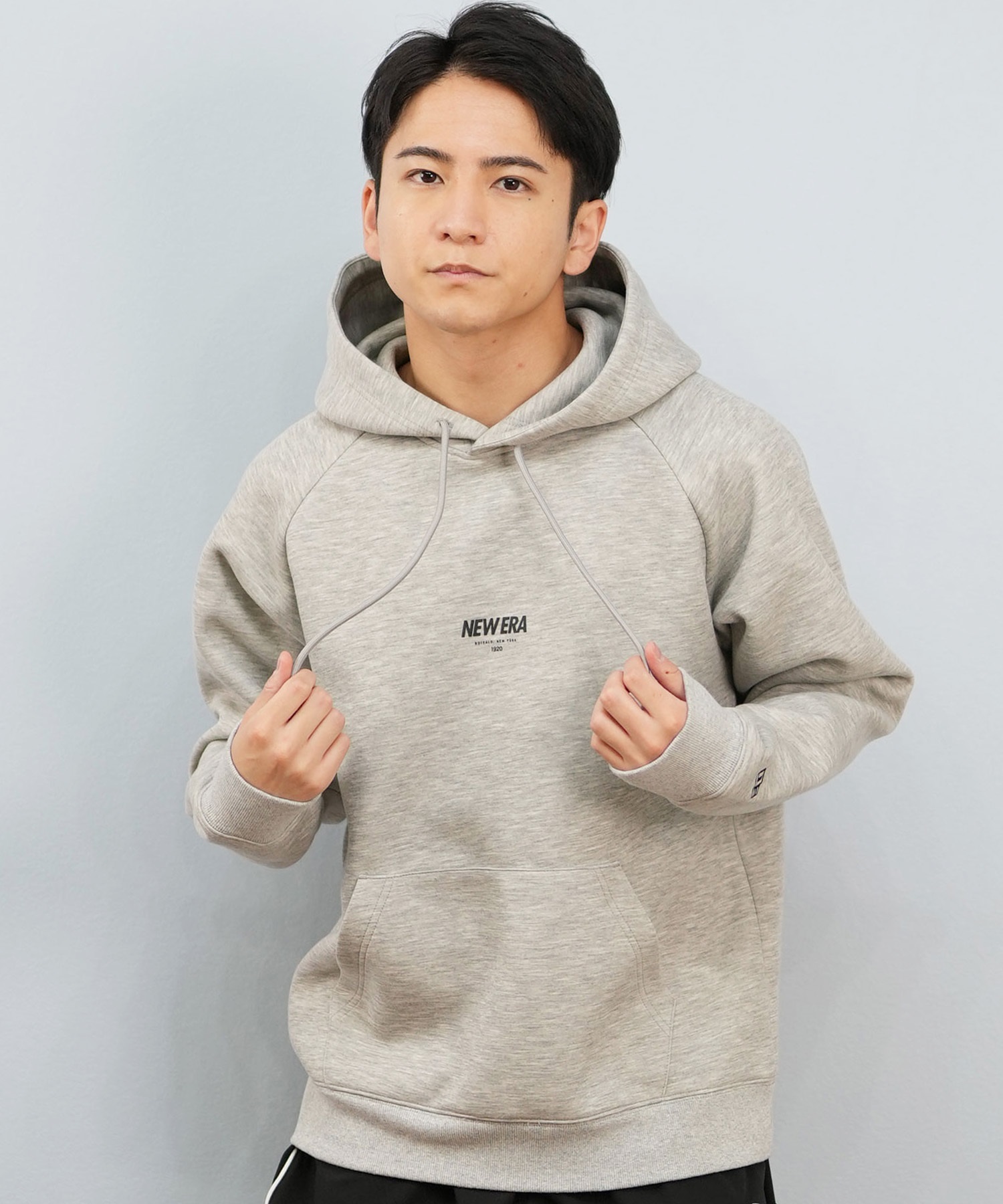 NEW ERA ニューエラ プルオーバー パーカー メンズ バックプリント