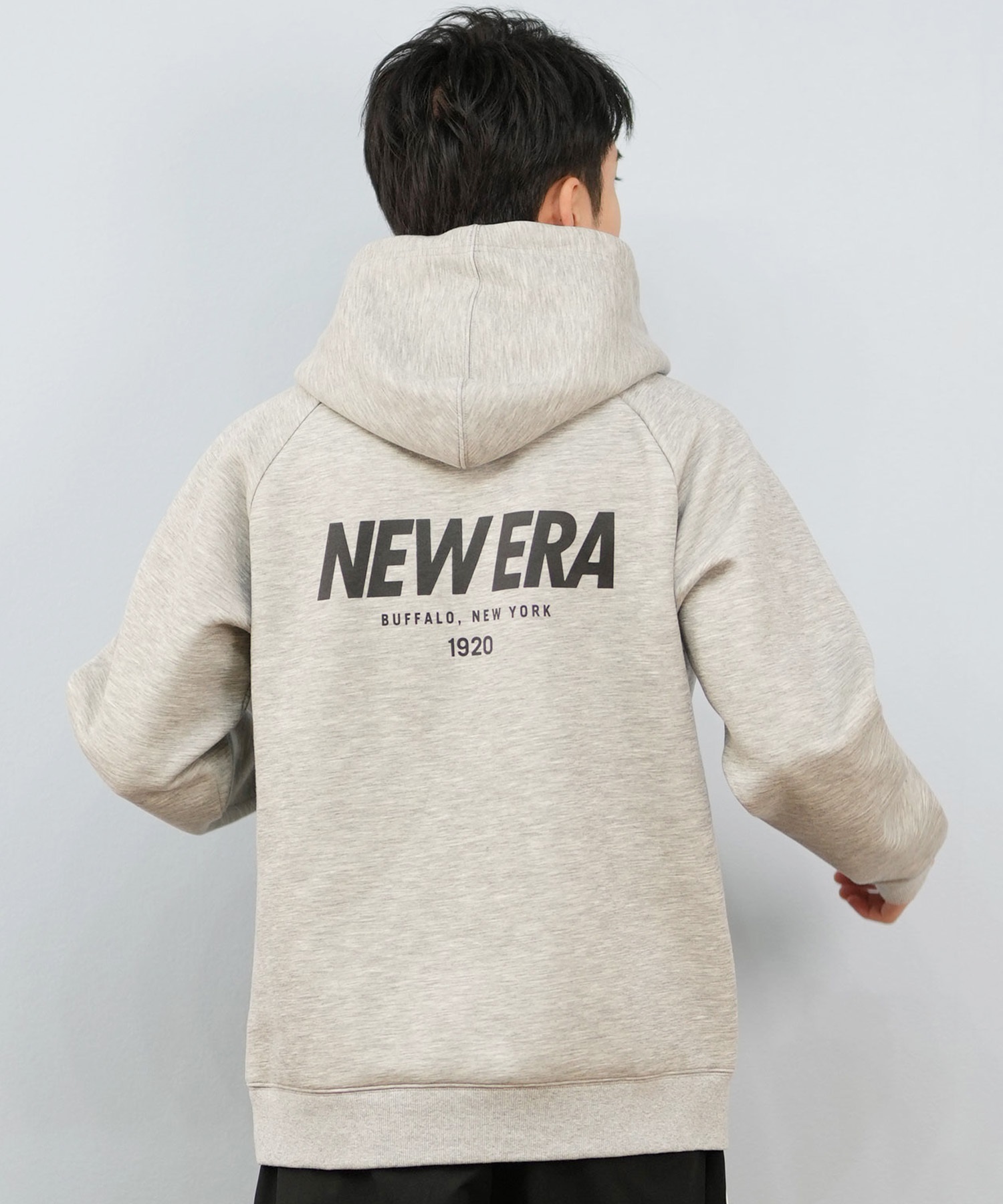 NEW ERA ニューエラ プルオーバー パーカー メンズ バックプリント