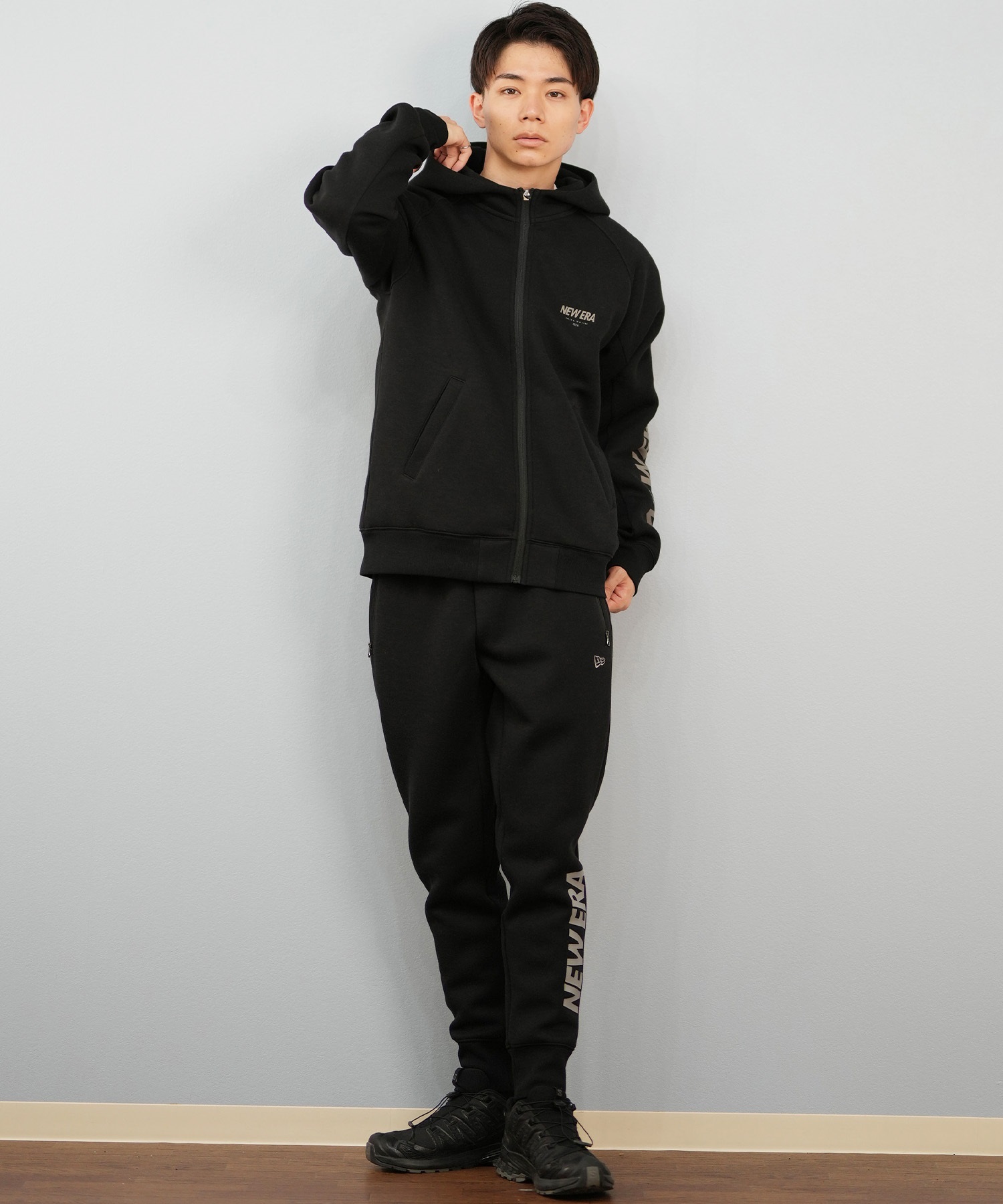 NEW ERA ニューエラ ジップアップ パーカー メンズ 軽量 保温 14674794