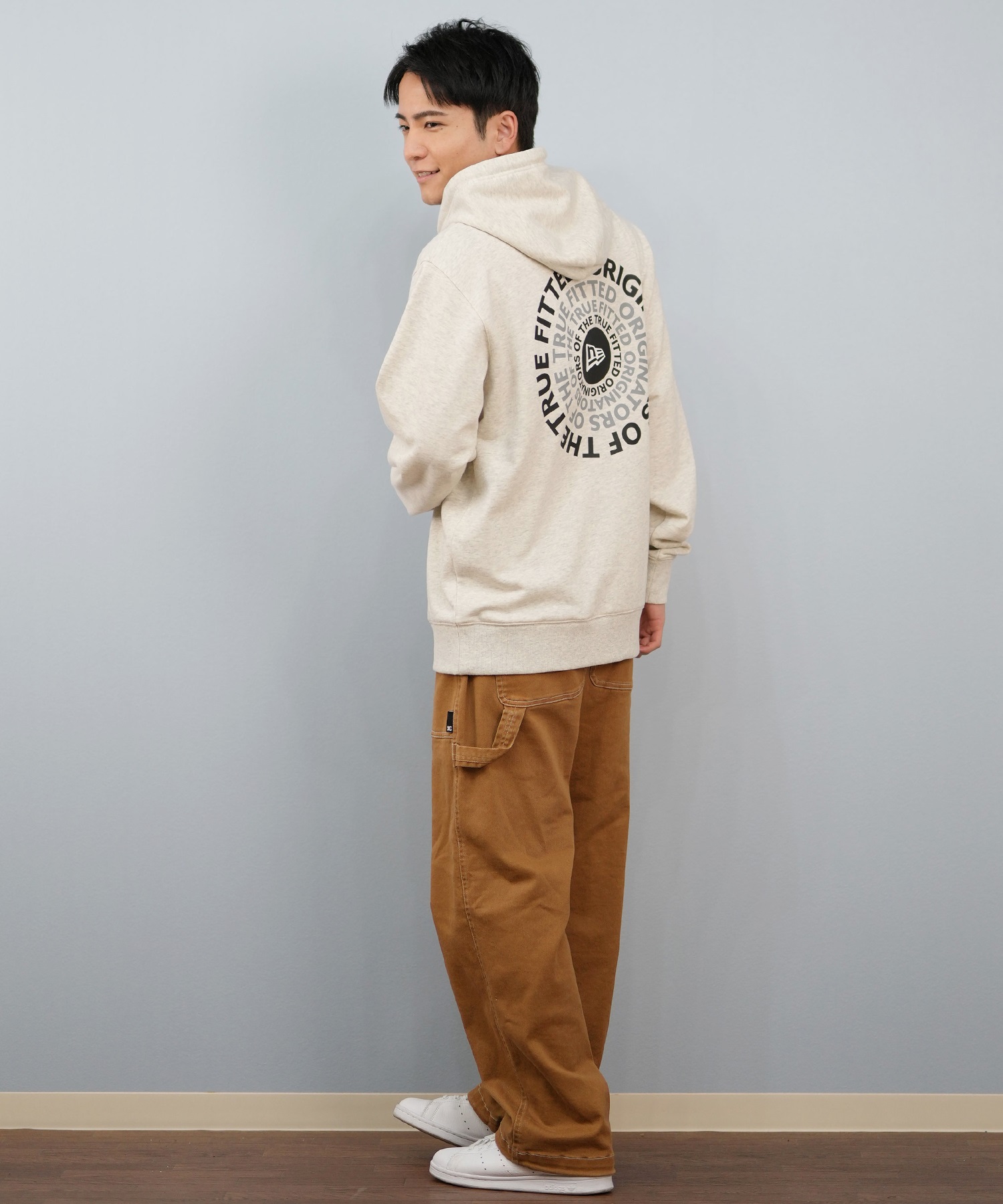 NEW ERA ニューエラ パーカー プルオーバー メンズ バックプリント