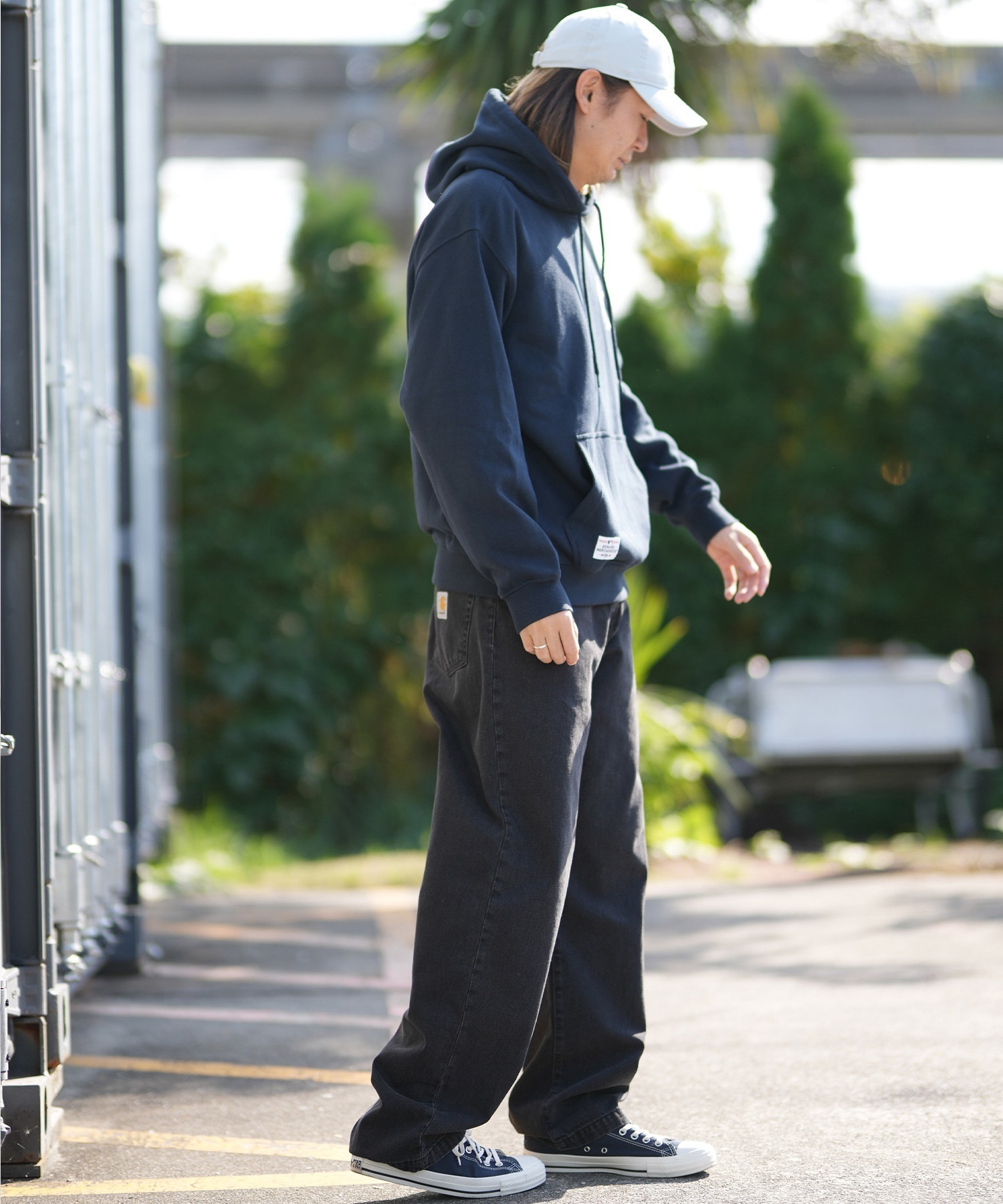 NEW ERA ニューエラ プルオーバー パーカー メンズ バックプリント