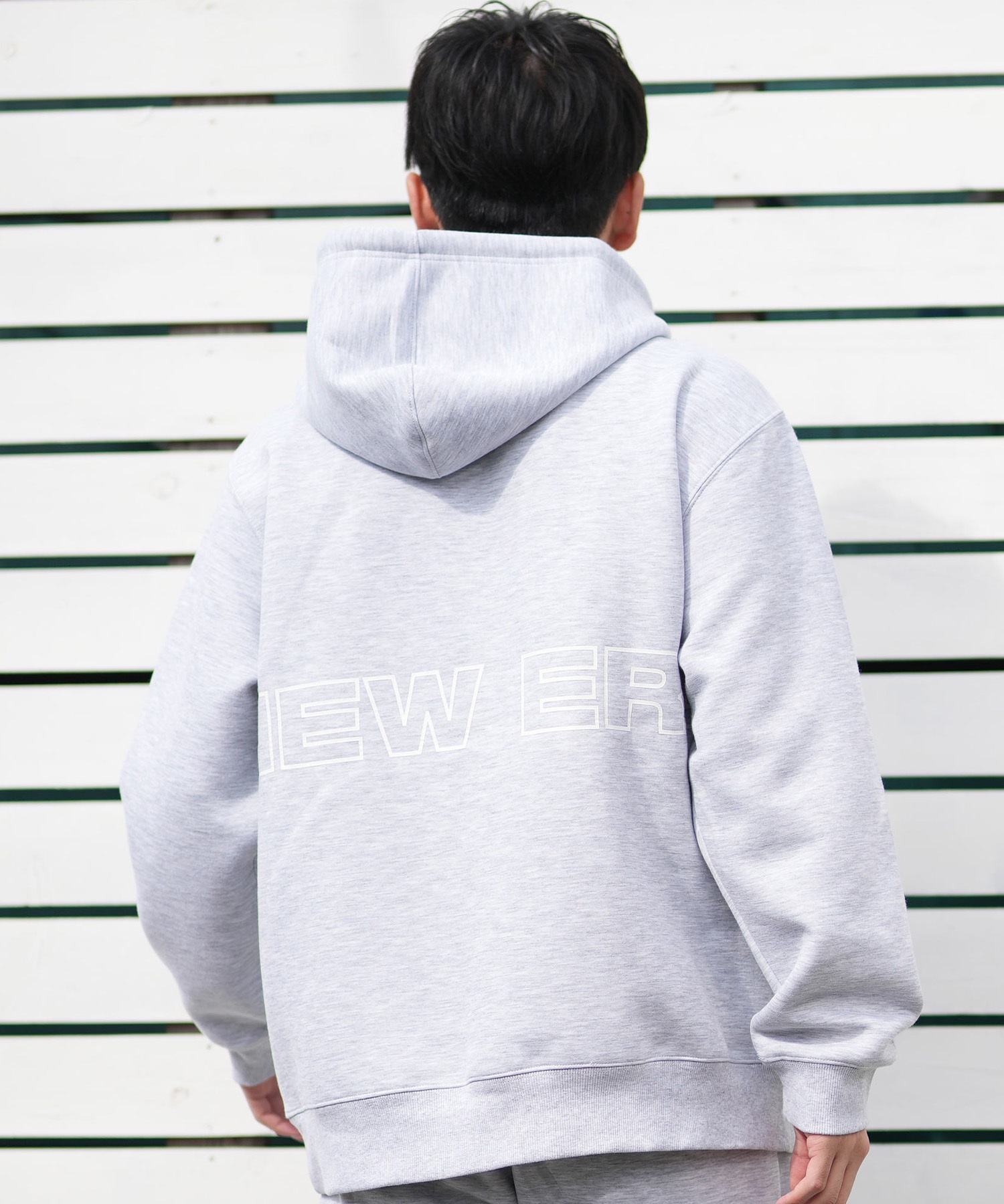 NEW ERA ニューエラ プルオーバー パーカー メンズ OS TECH SW PRDMARK