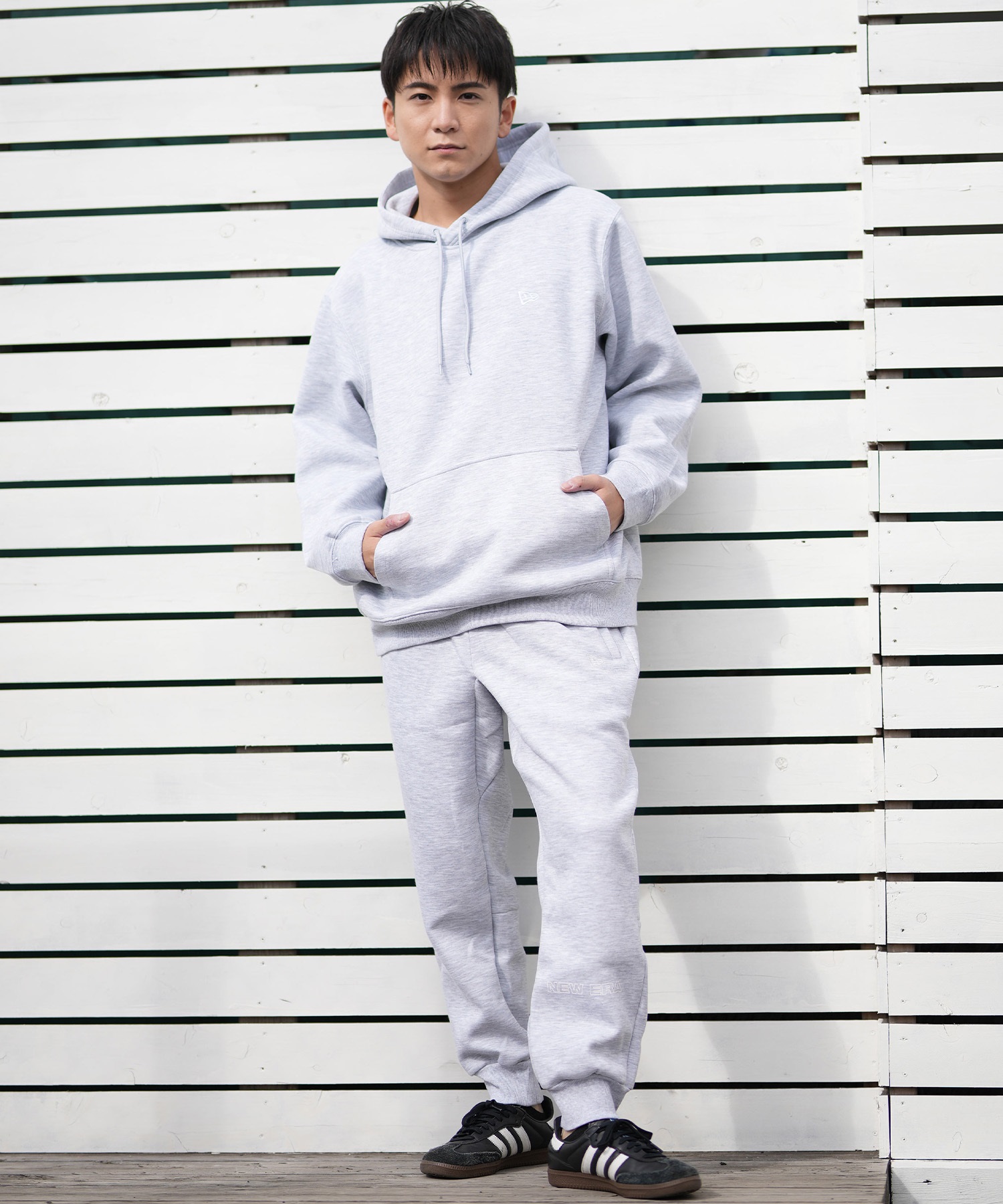NEW ERA ニューエラ プルオーバー パーカー メンズ OS TECH SW PRDMARK