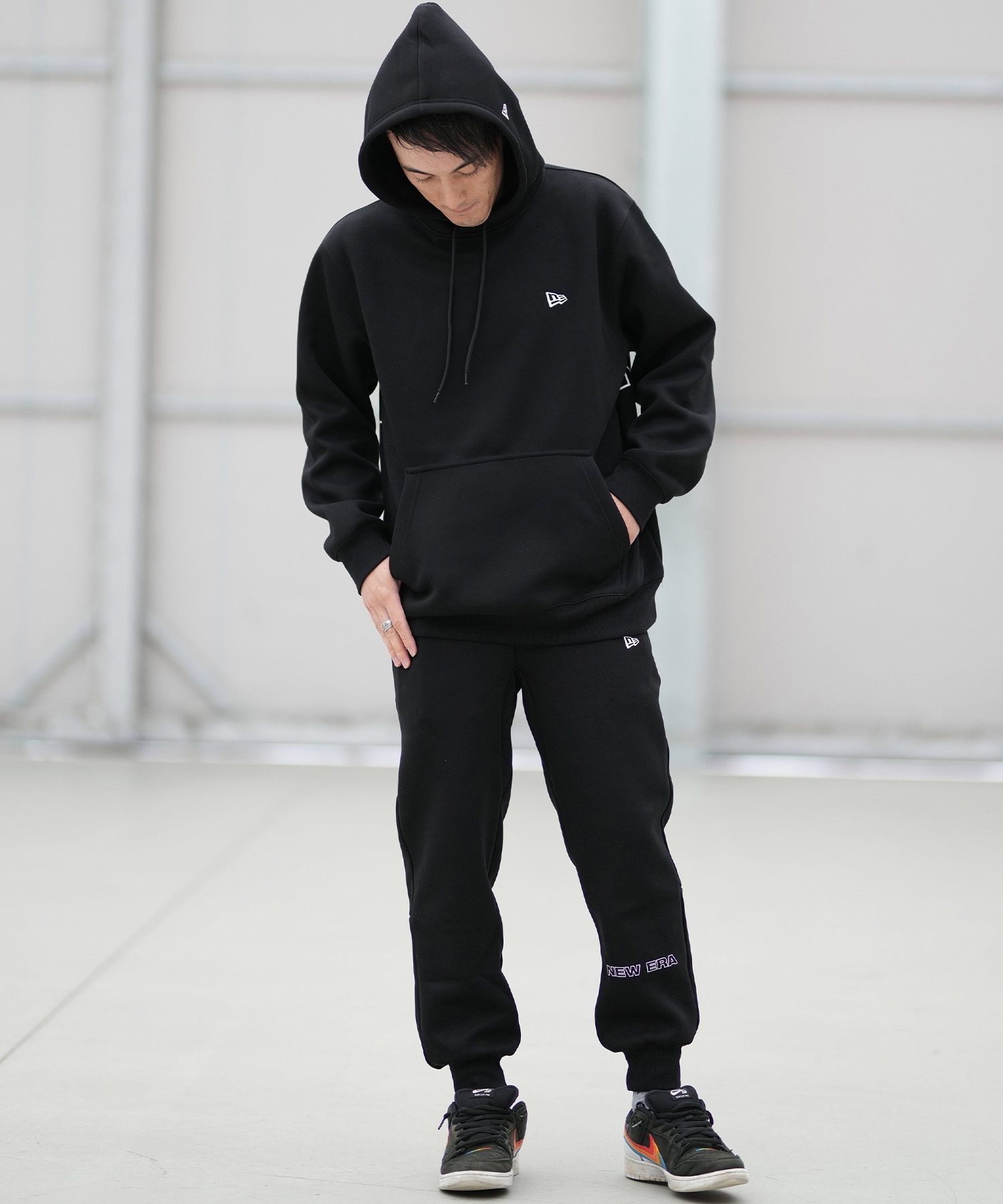 NEW ERA ニューエラ プルオーバー パーカー メンズ OS TECH SW PRDMARK