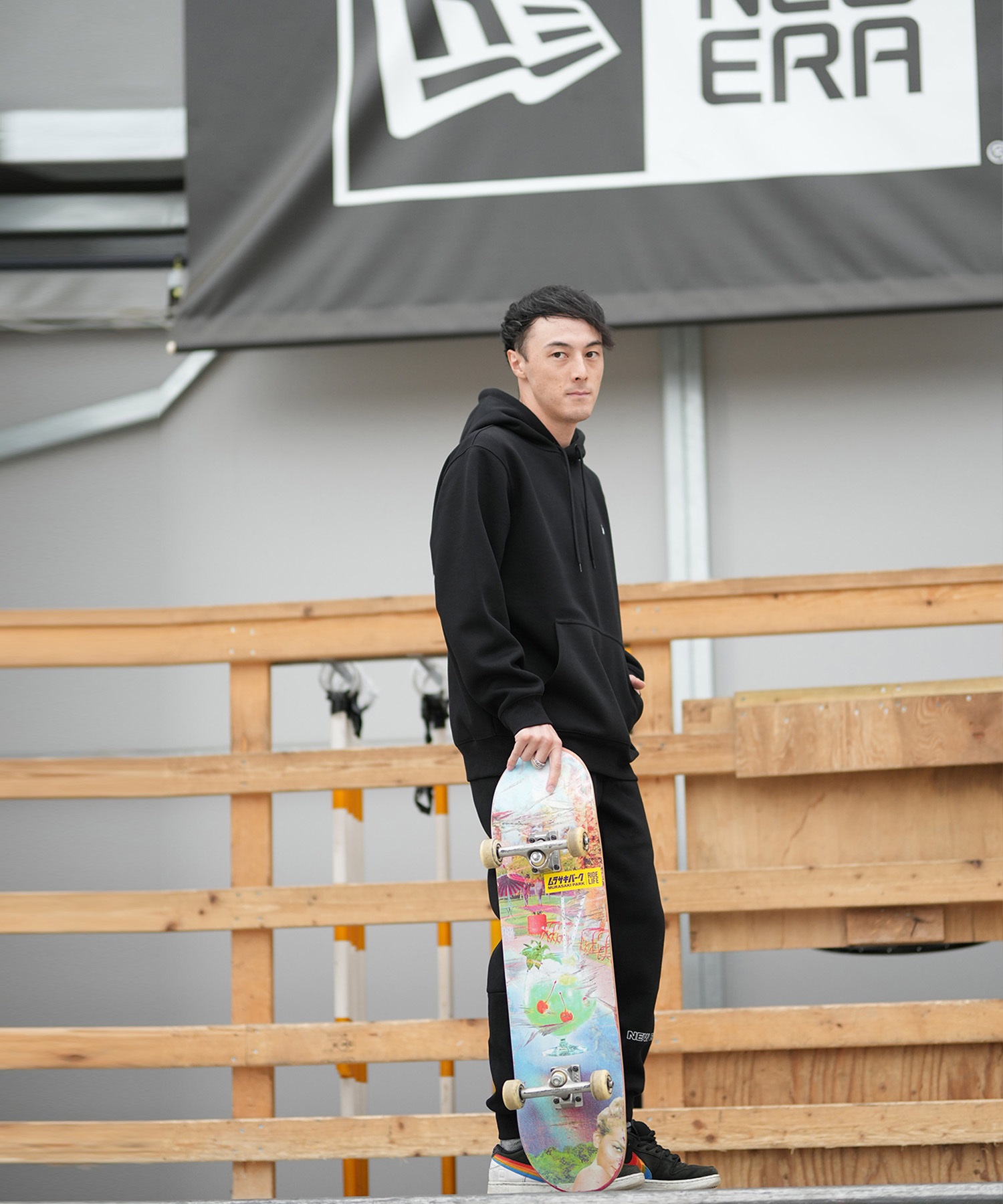 NEW ERA ニューエラ プルオーバー パーカー メンズ OS TECH SW PRDMARK