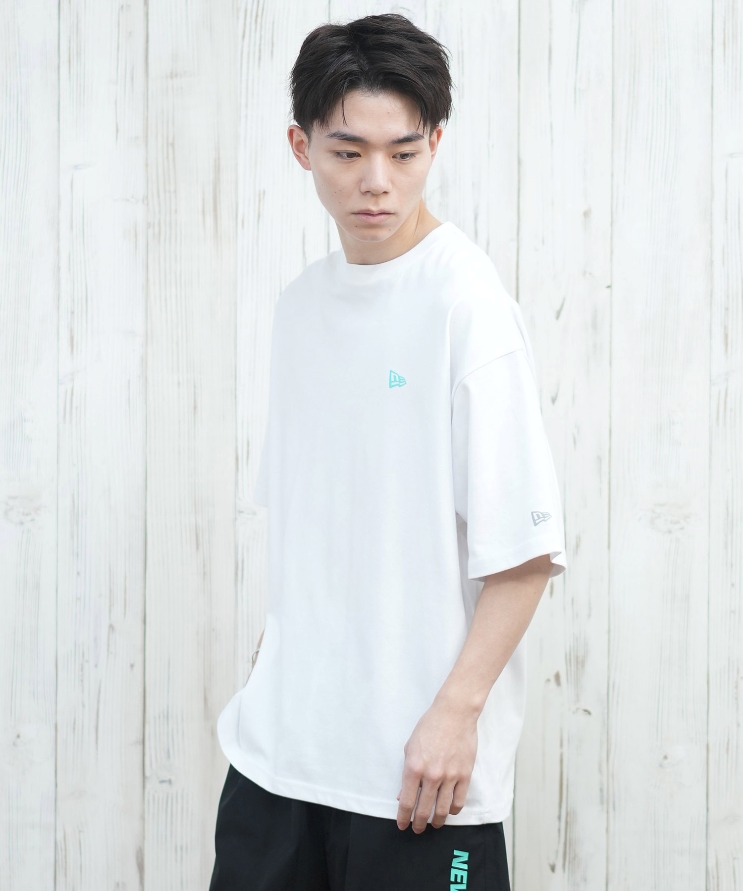 NEW ERA ニューエラ 半袖 Tシャツ メンズ バックプリント