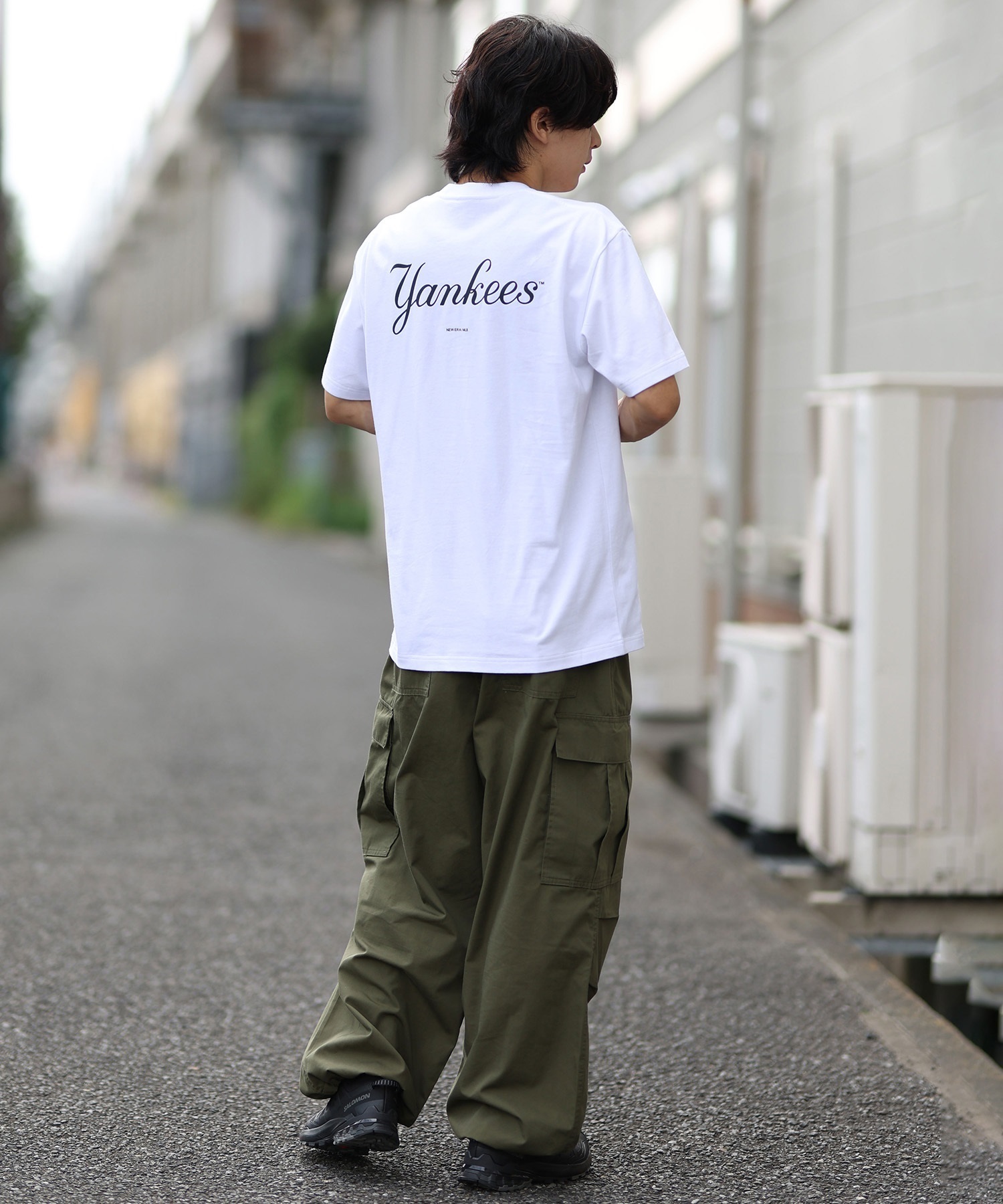 NEW ERA ニューエラ メンズ 半袖 Tシャツ バックプリント 14410091