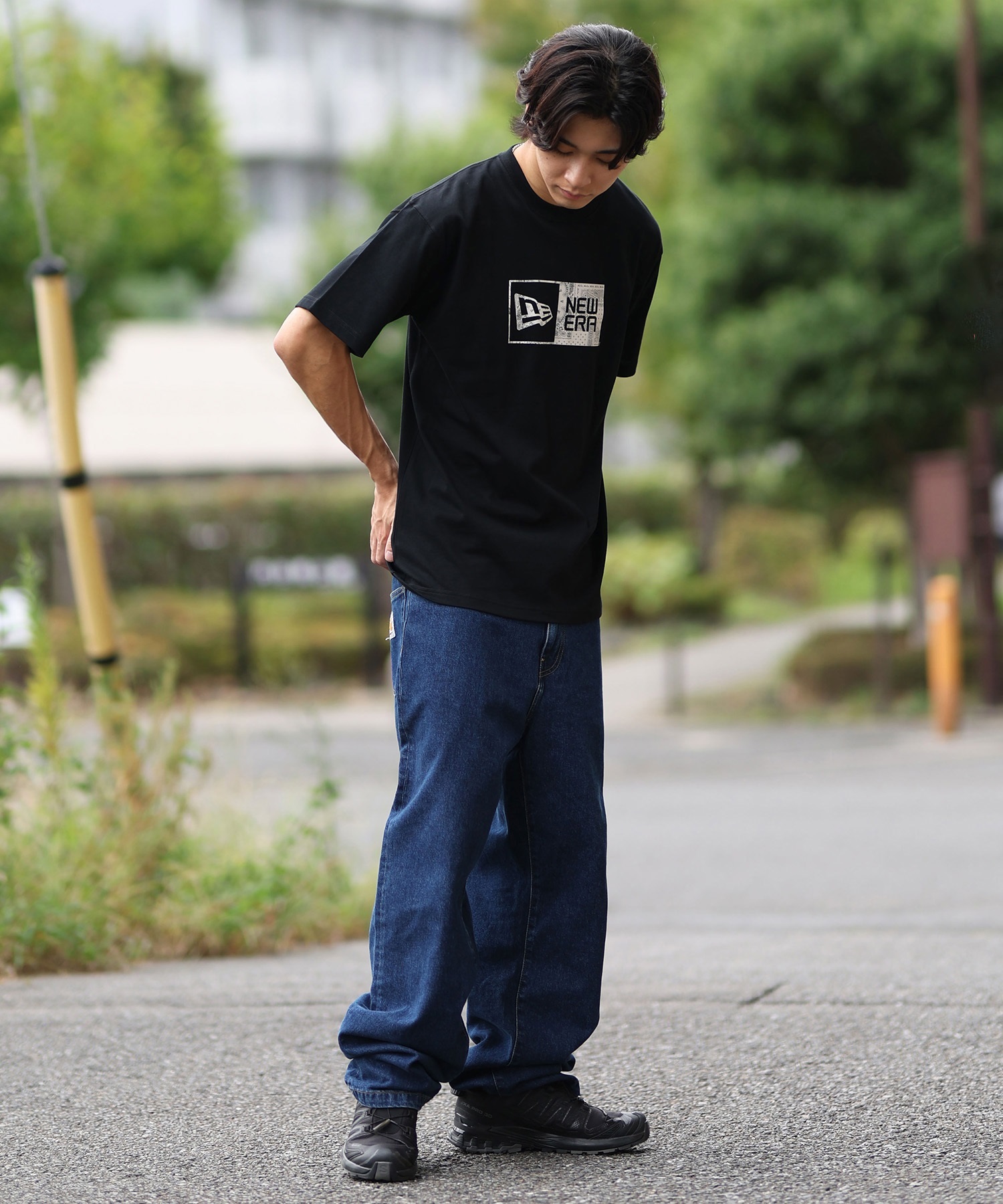 NEW ERA ニューエラ メンズ 半袖 Tシャツ フロントプリント 14410109