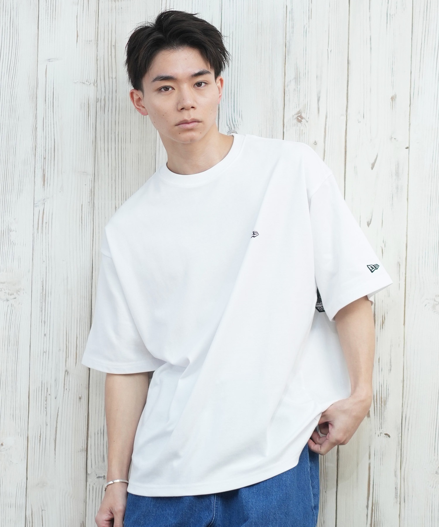 NEW ERA ニューエラ 半袖 Tシャツ メンズ バックプリント