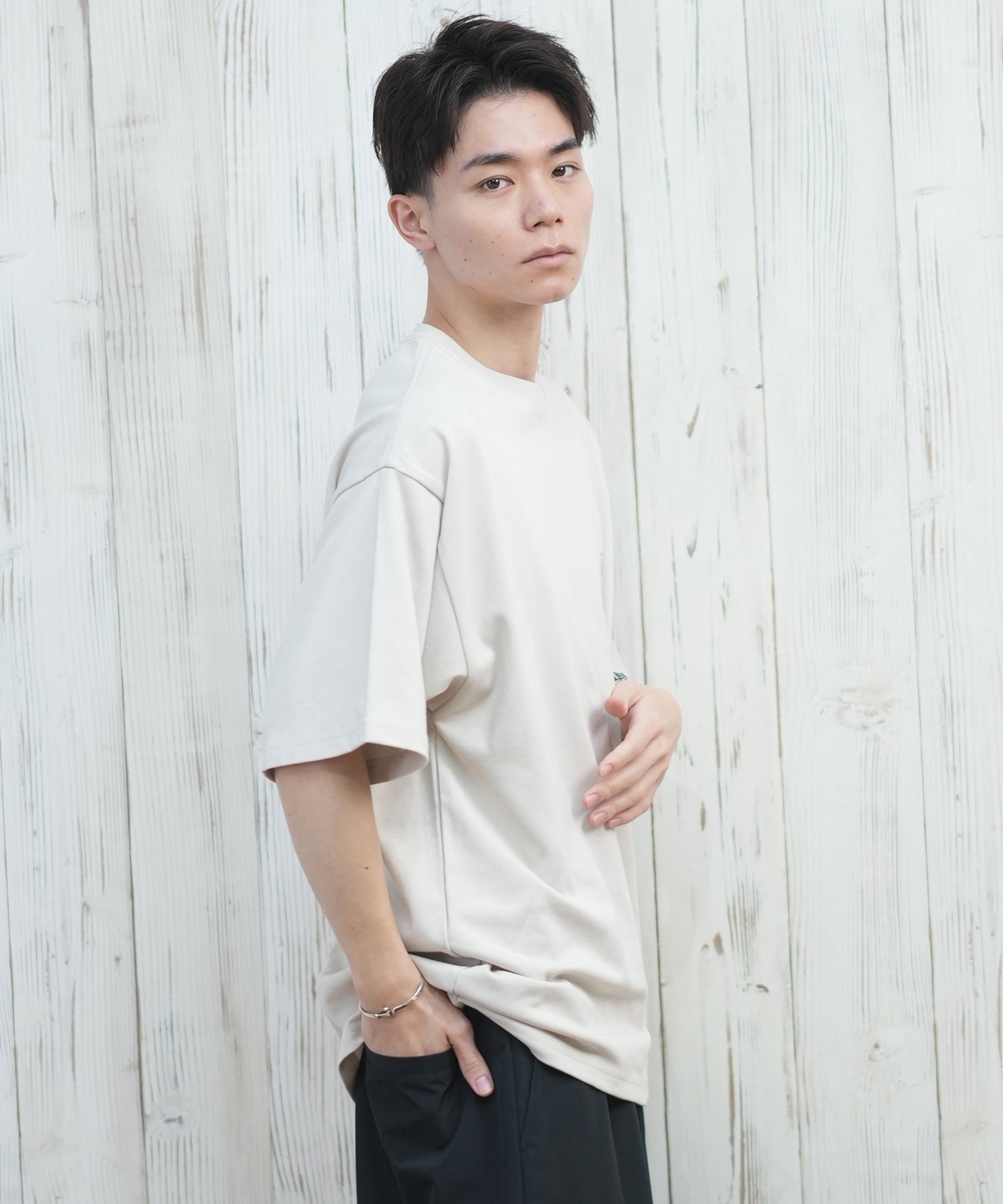 NEW ERA ニューエラ 半袖 Tシャツ メンズ バックプリント