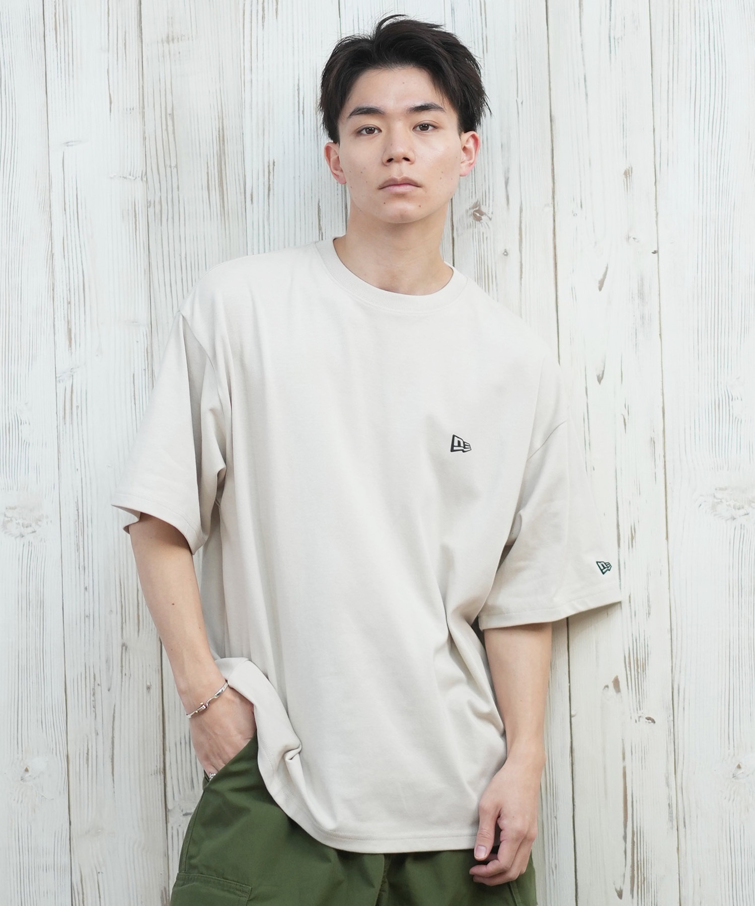 NEW ERA ニューエラ 半袖 Tシャツ メンズ バックプリント