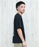 NEW ERA ニューエラ 半袖 Tシャツ メンズ バックプリント オーバーサイズ 吸水速乾 14670927 ムラサキスポーツ限定(BK-M)