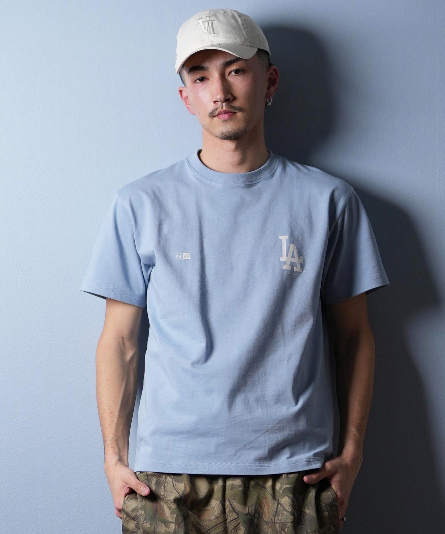 NEW ERA ニューエラ 半袖 Tシャツ メンズ バックプリント MLB