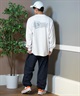NEW ERA ニューエラ 長袖 Tシャツ メンズ ロンT バックプリント 吸汗速乾 UVカット 14410181(WHI-M)