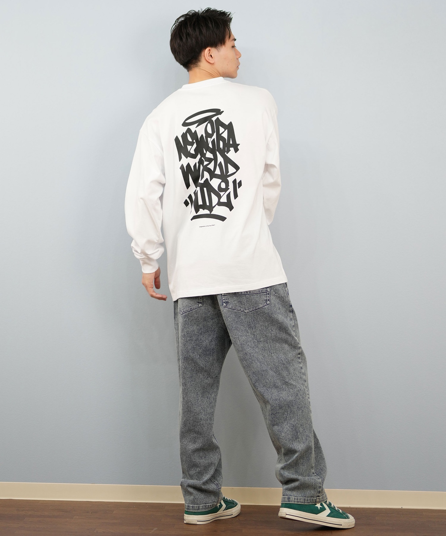 NEW ERA ニューエラ 長袖 Tシャツ ロンT メンズ 長袖 オーバーサイズド