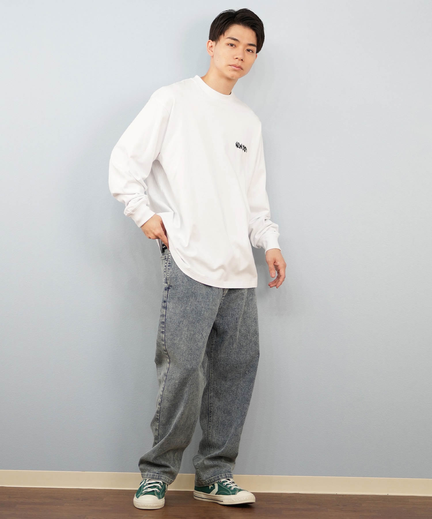 NEW ERA ニューエラ 長袖 Tシャツ ロンT メンズ 長袖 オーバーサイズド