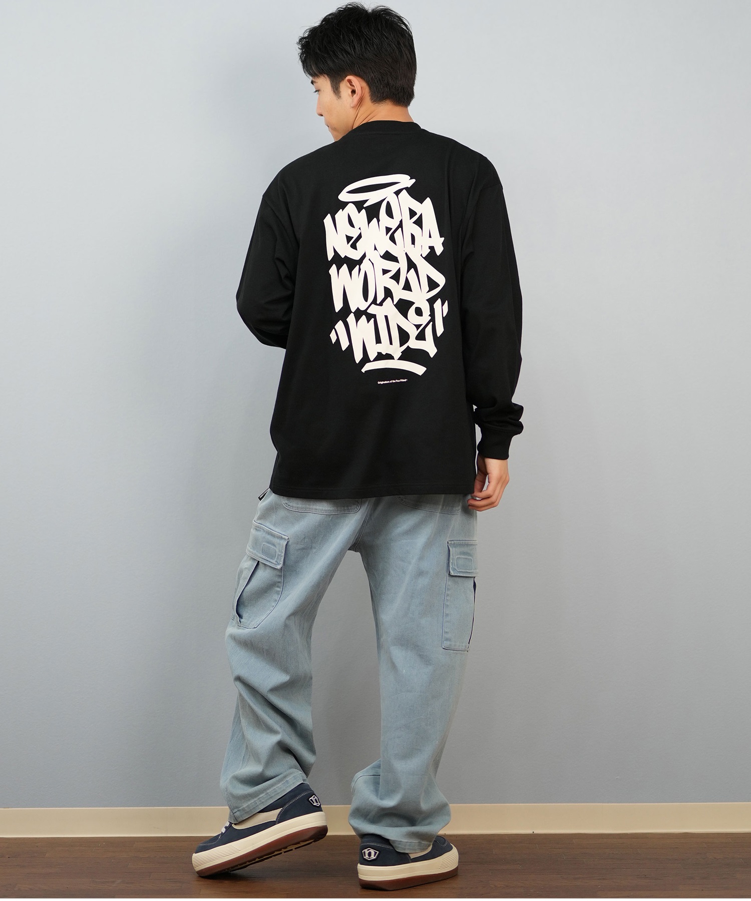 NEW ERA ニューエラ 長袖 Tシャツ ロンT メンズ 長袖 オーバーサイズド