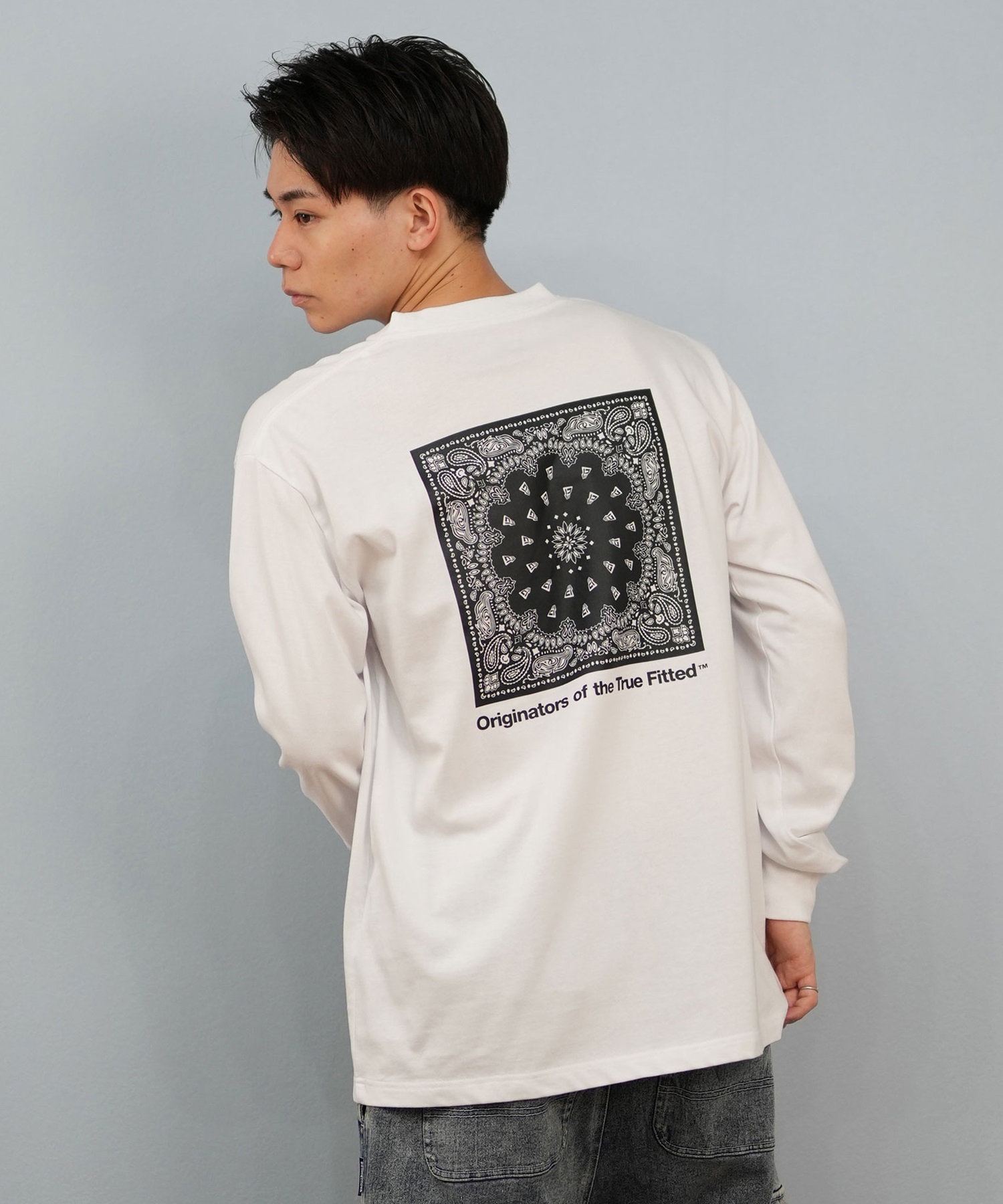 Sefr ロンT NEW ERA ニューエラ 長袖 Tシャツ メンズ ロンT バックプリント