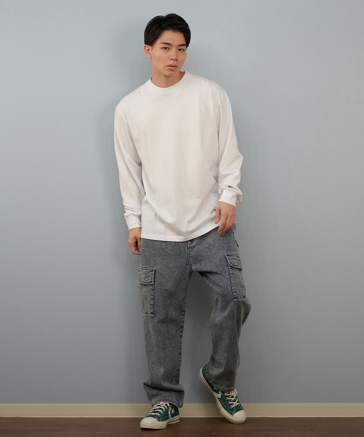 NEW ERA ニューエラ 長袖 Tシャツ メンズ ロンT バックプリント