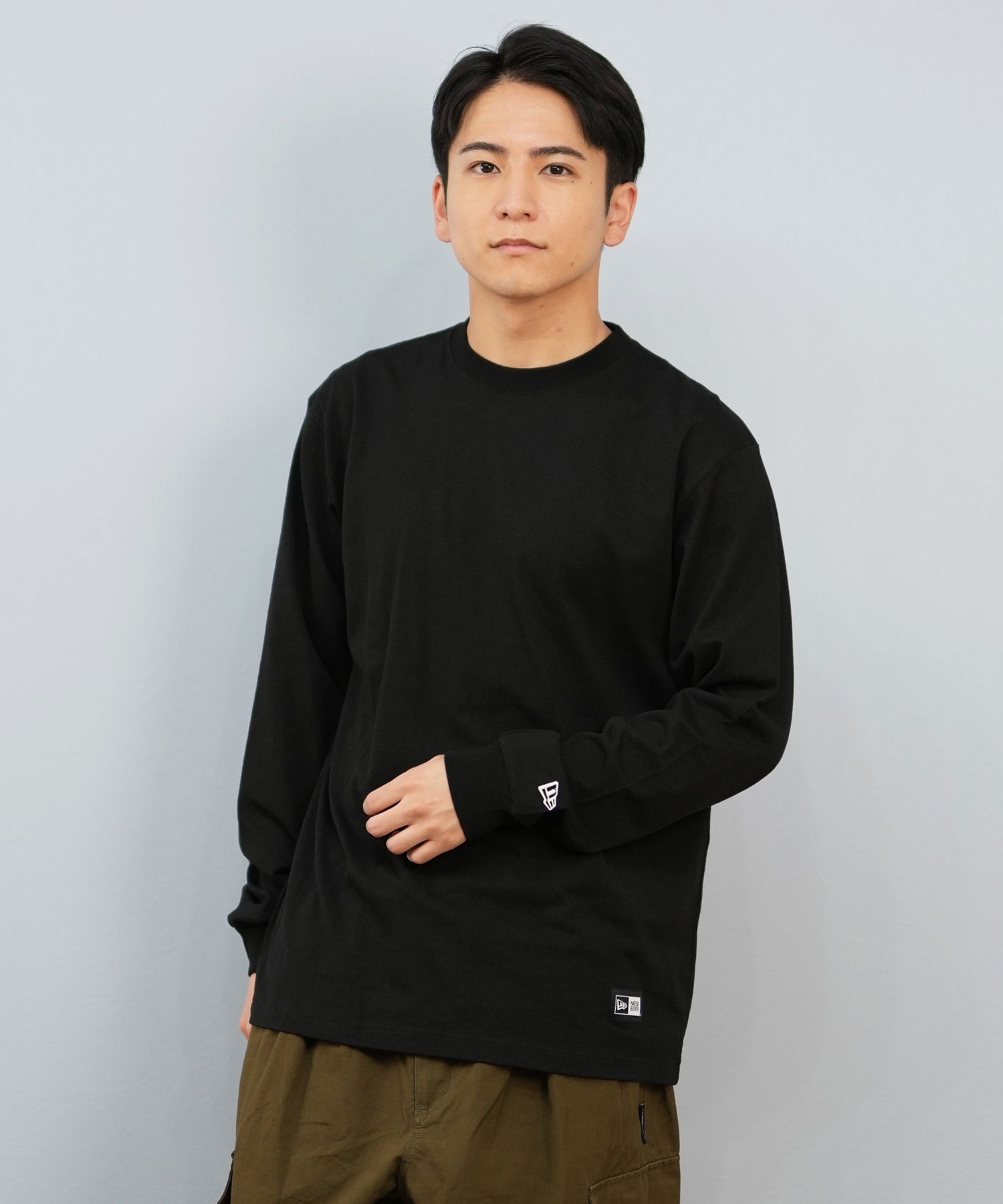 NEW ERA ニューエラ 長袖 Tシャツ メンズ ロンT バックプリント