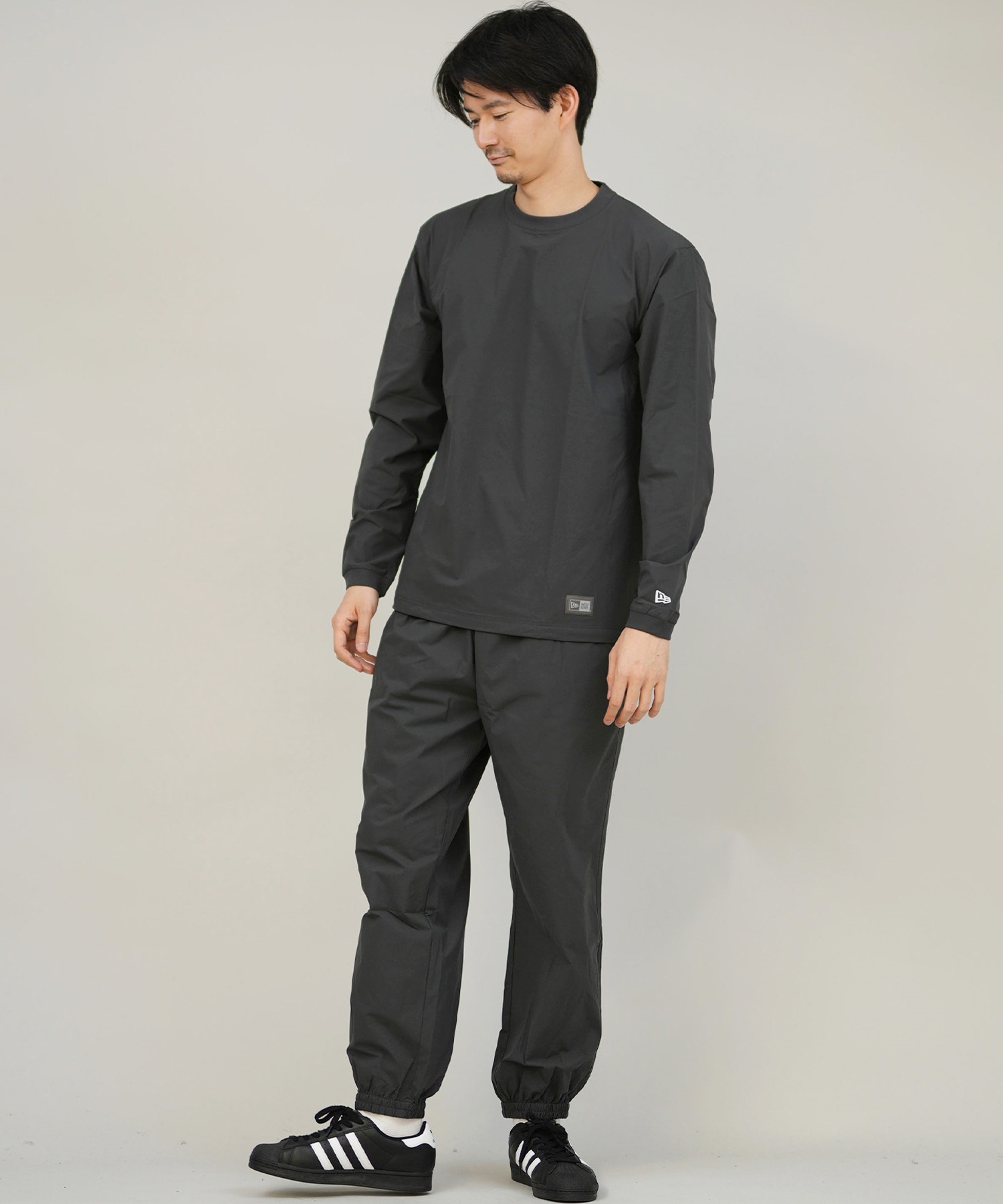 NEW ERA ニューエラ 長袖 Tシャツ ロンT メンズ バックプリント ロゴ