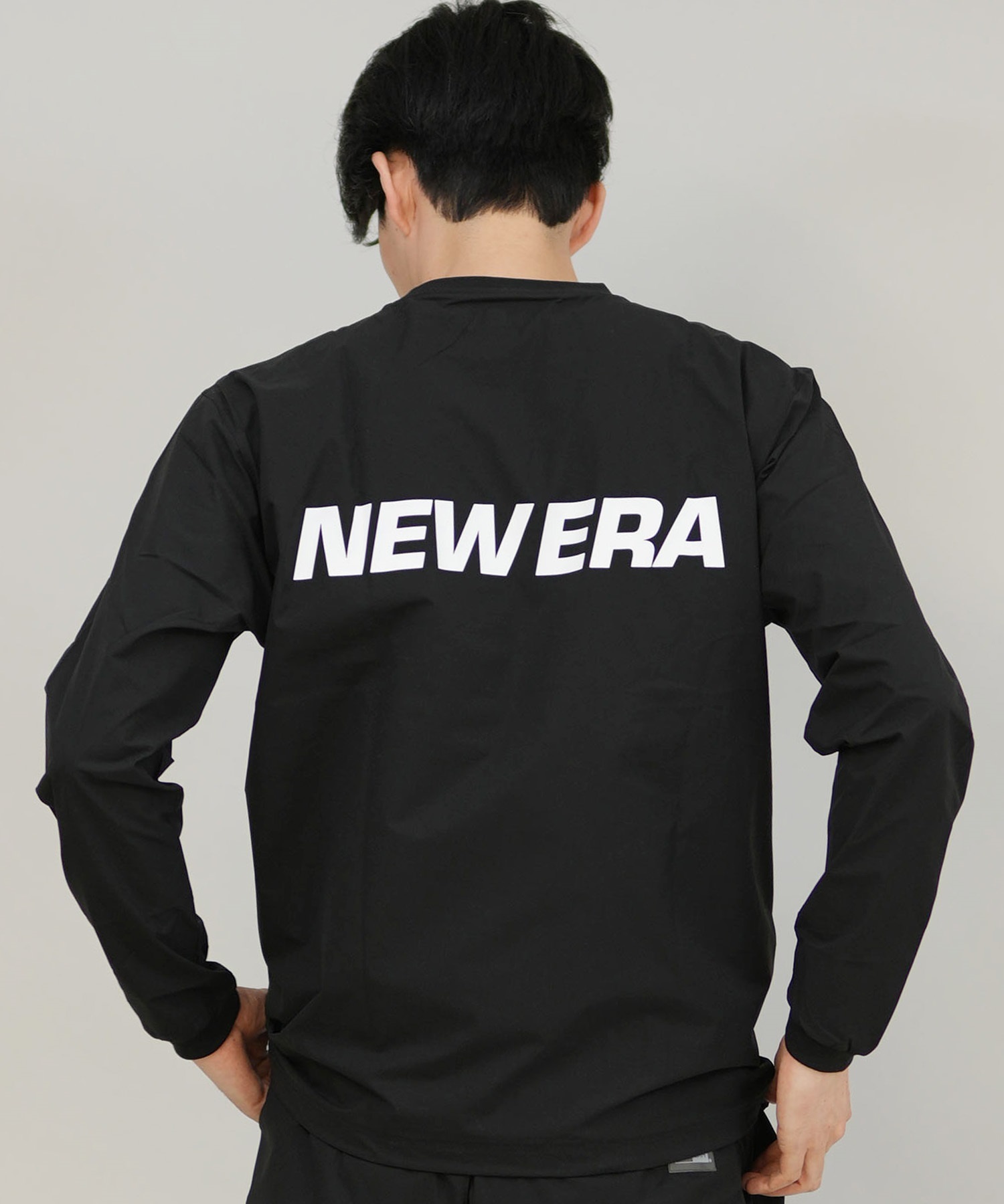 NEW ERA ニューエラ 長袖 Tシャツ ロンT メンズ バックプリント ロゴ