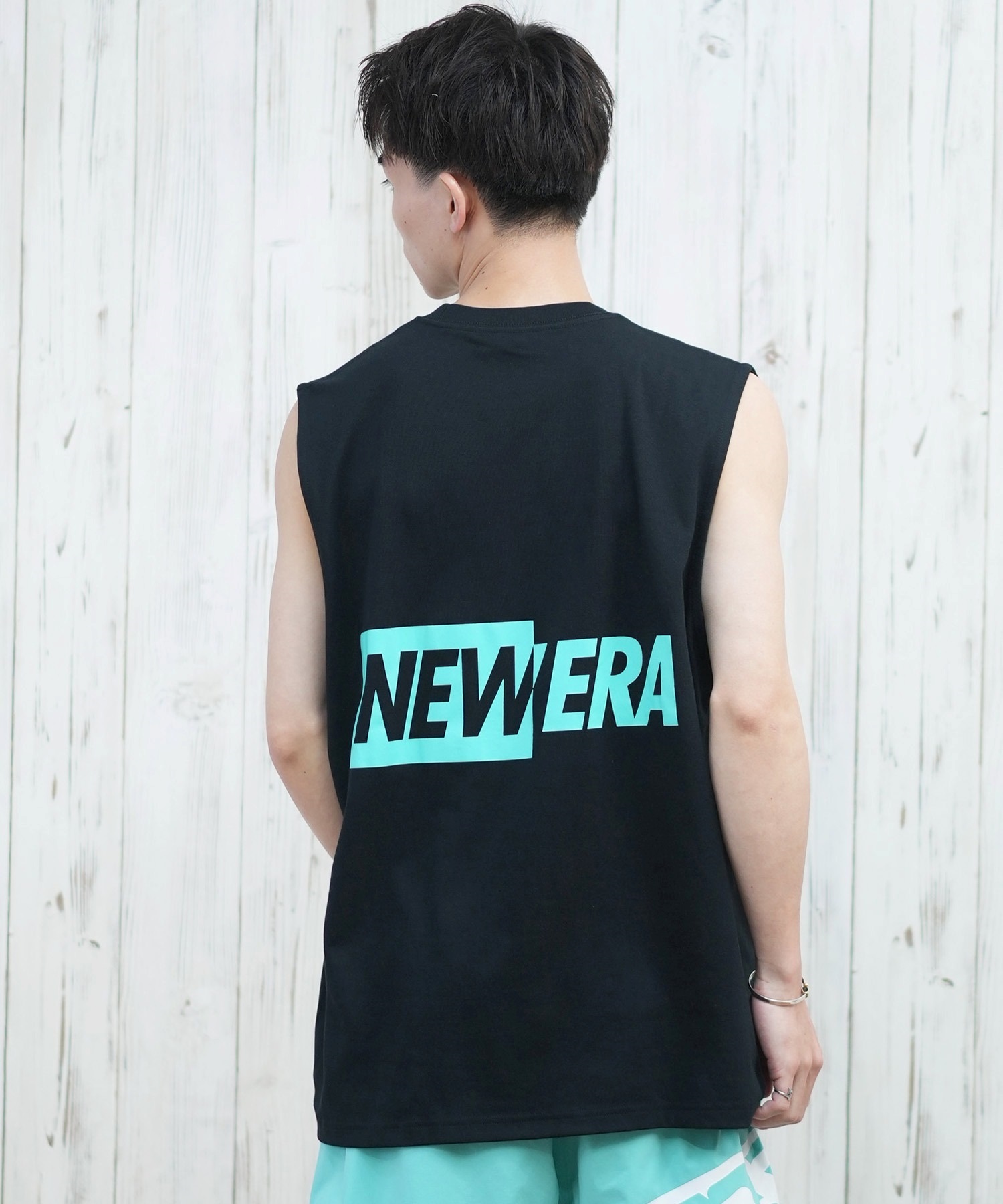 NEW ERA ニューエラ メンズ タンクトップ バックプリント 14670952