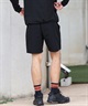 NEW ERA ニューエラ ショートパンツ メンズ ショーツ ハーフパンツ ブランドロゴ ストレッチ 14410140(BK-M)