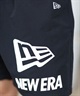 NEW ERA ニューエラ ショートパンツ メンズ ショーツ ハーフパンツ ブランドロゴ ストレッチ 14410140(BK-M)