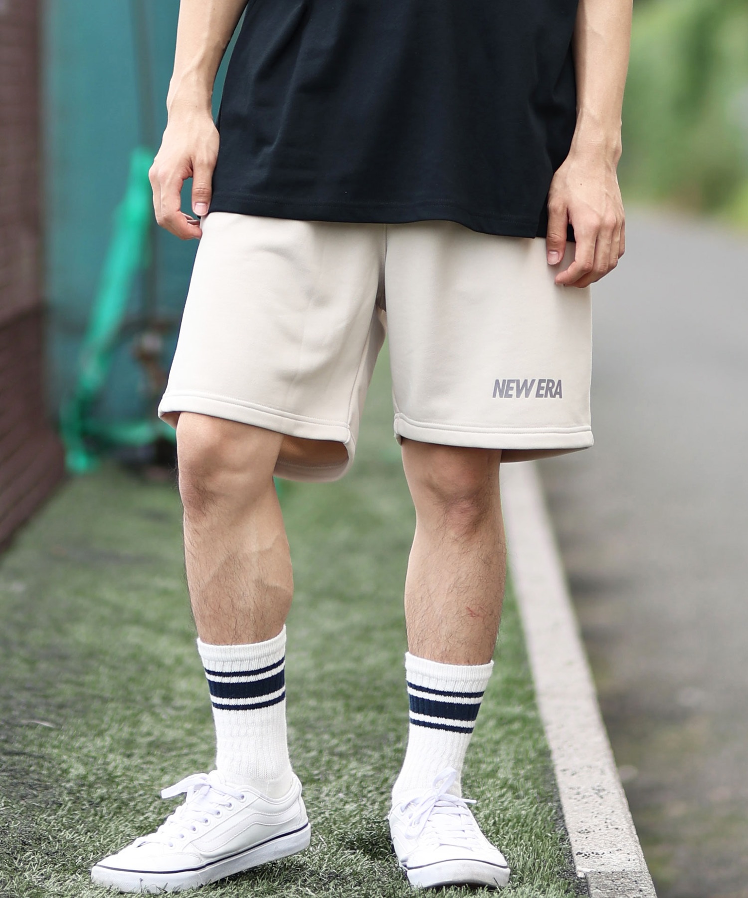 NEW ERA ニューエラ ショートパンツ メンズ ドライスウェット ショート