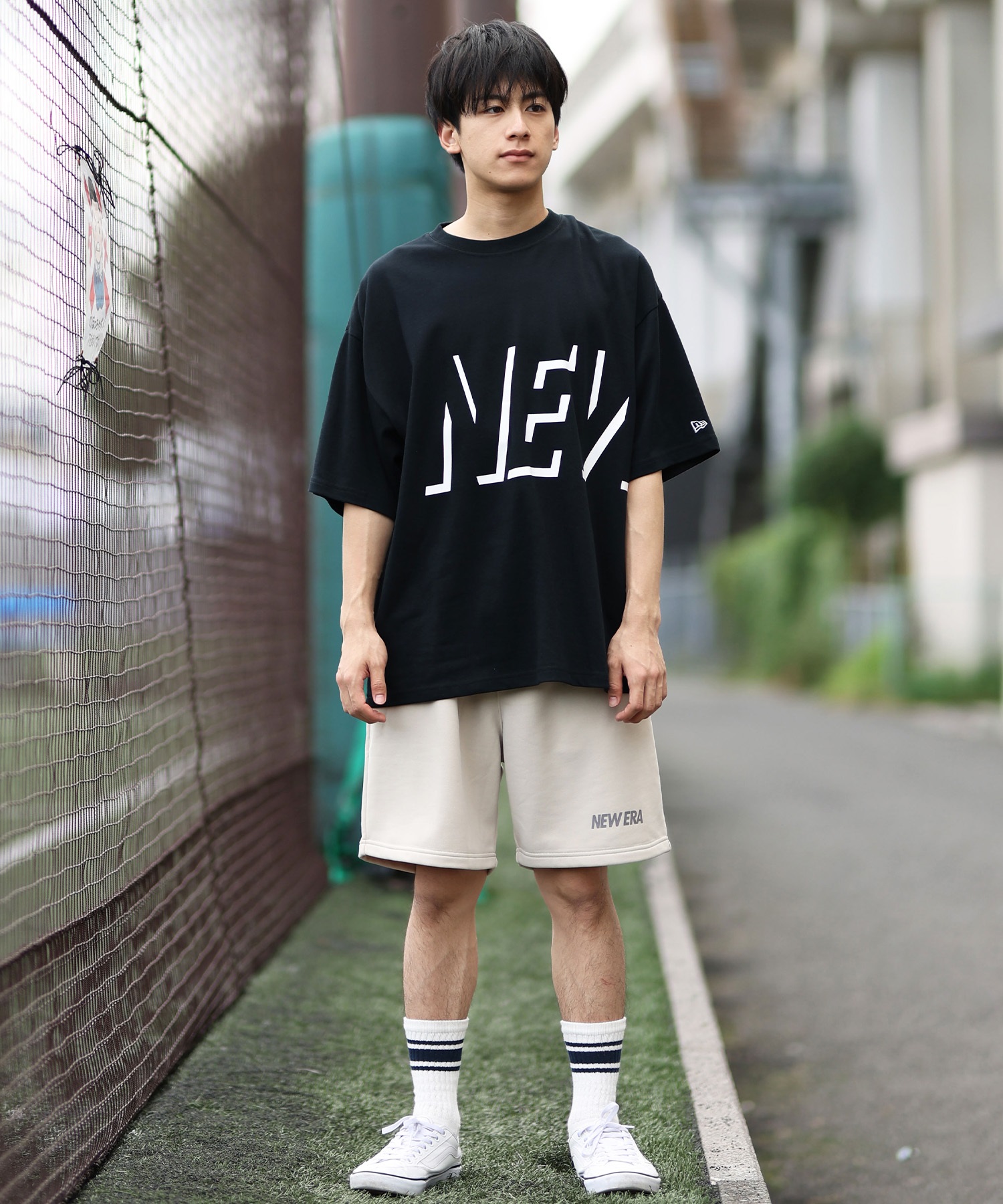 NEW ERA ニューエラ ショートパンツ メンズ ドライスウェット ショート