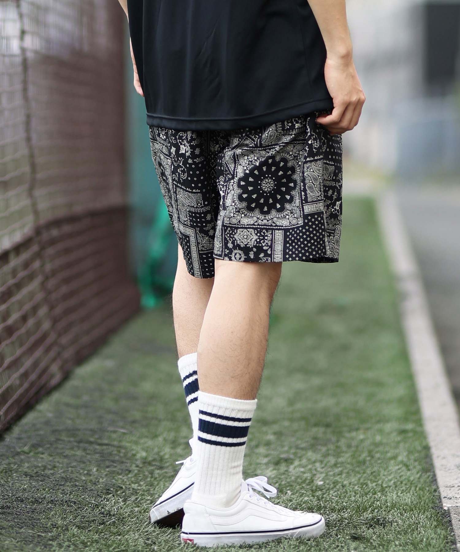 イージー ショートパンツ BLACK LABEL SS24 ペイズリー - メルカリ