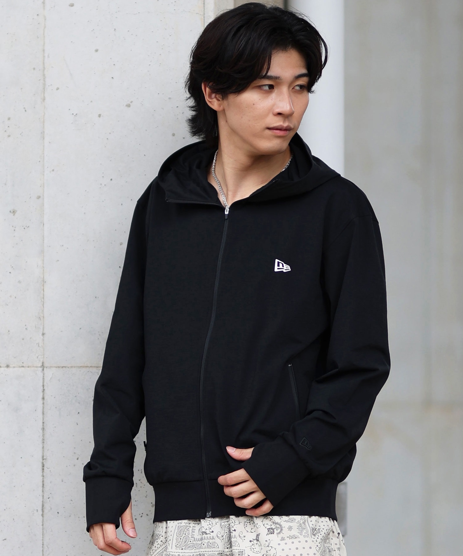 NEW ERA パーカー ERA/ニューエラ ラッシュガード ジップ