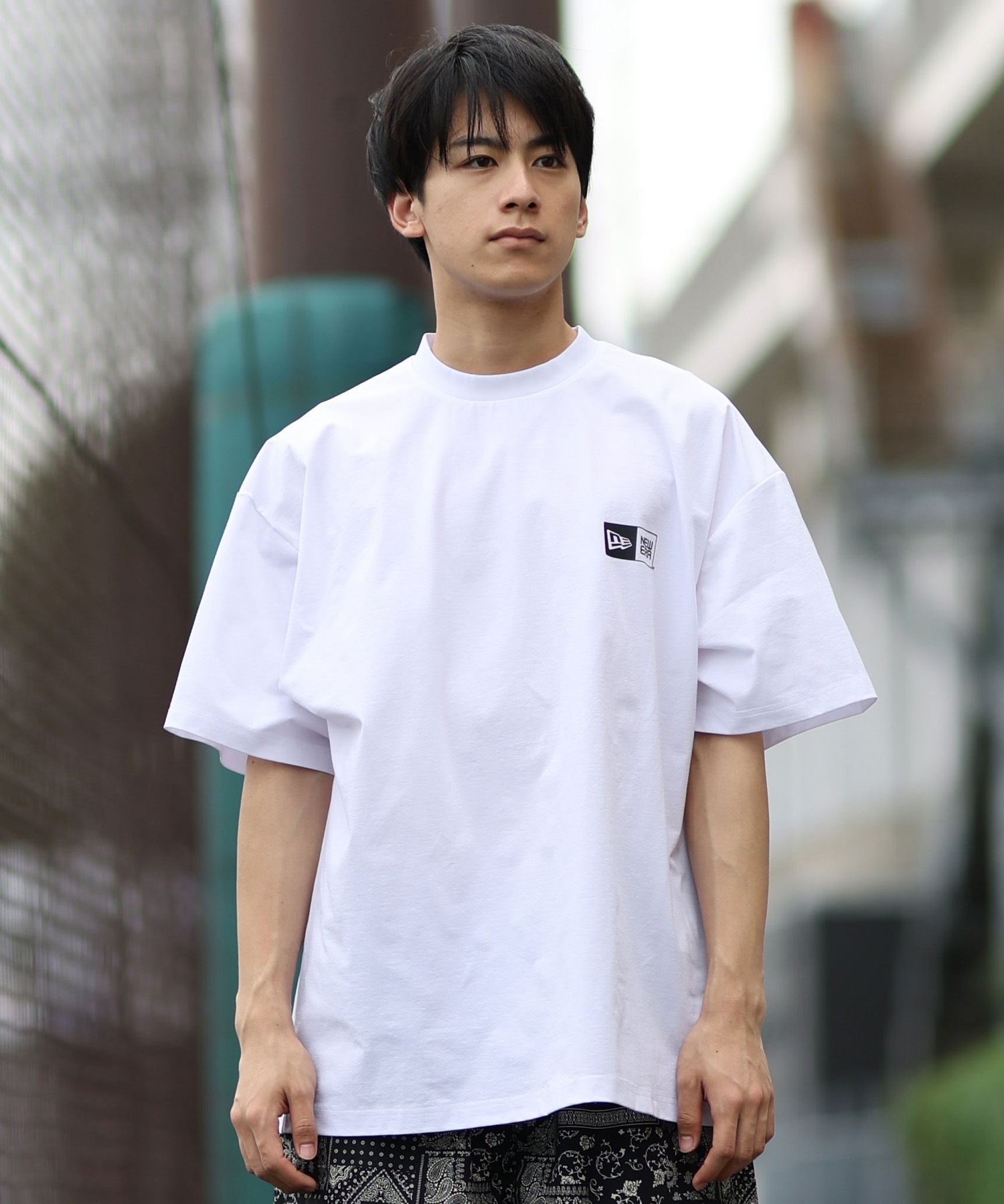 NEW ERA ニューエラ ラッシュガード メンズ 半袖 Tシャツ バック