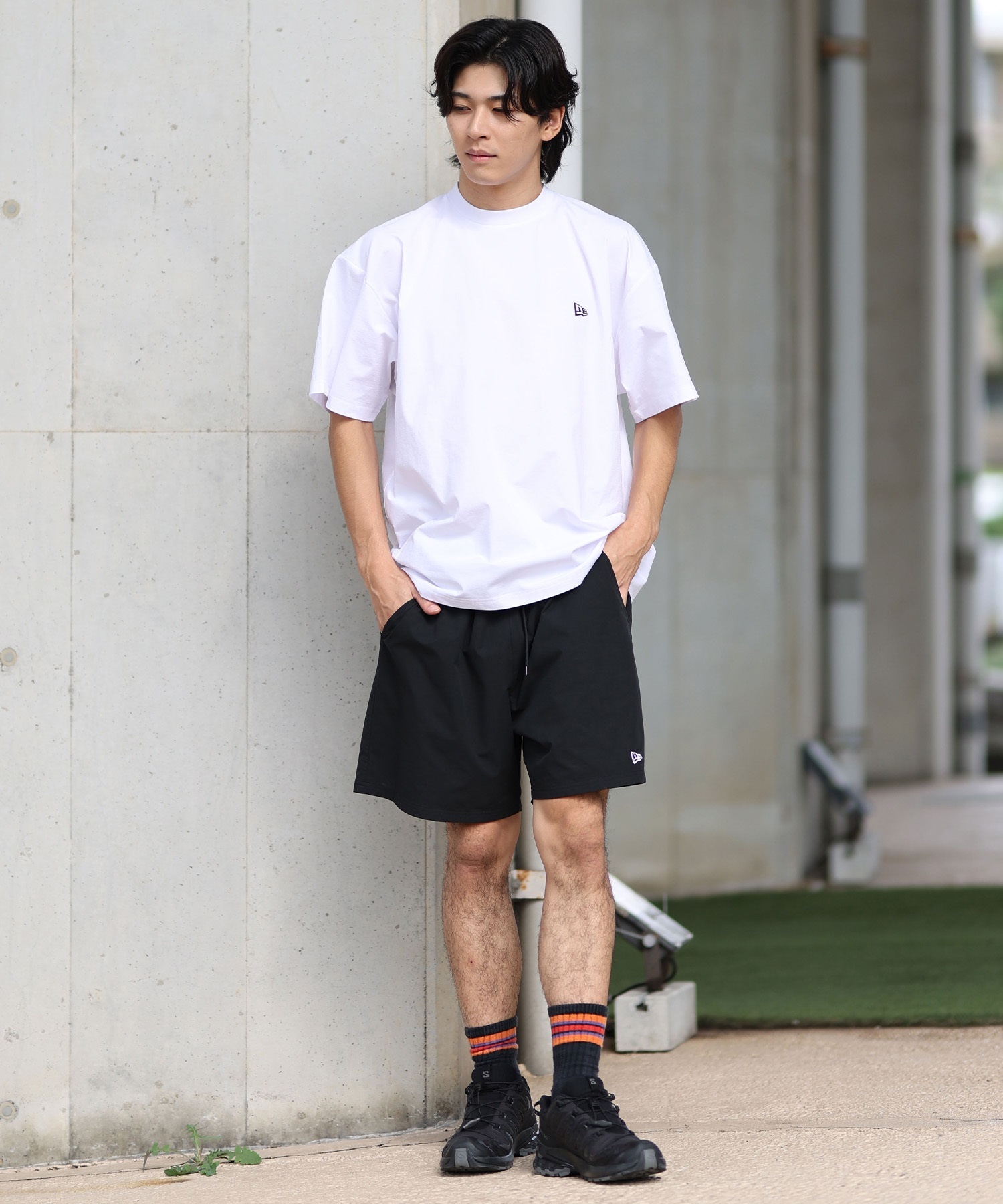 NEW ERA ニューエラ ラッシュガード メンズ 半袖 Tシャツ バック 