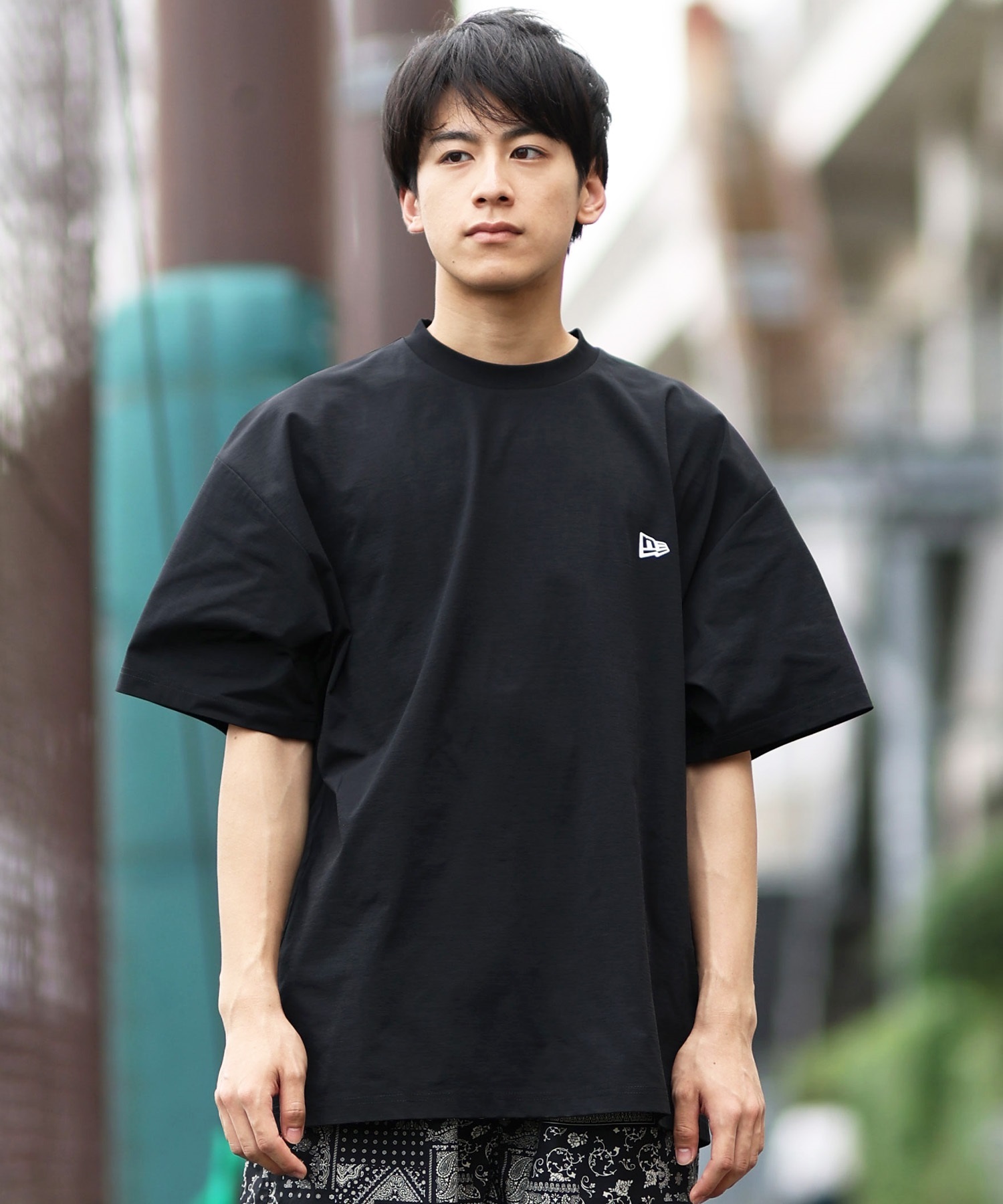 NEW ERA ニューエラ ラッシュガード メンズ 半袖 Tシャツ バック