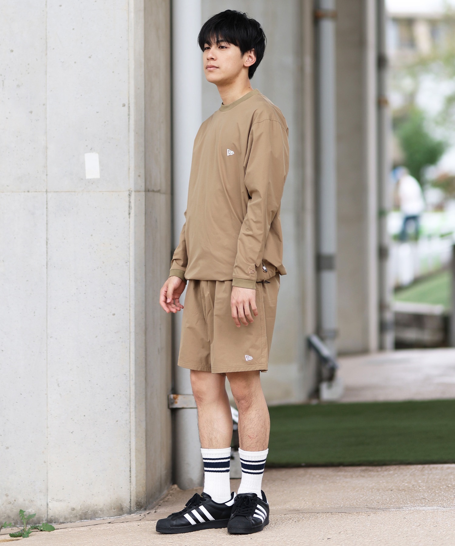 NEW ERA ニューエラ ラッシュガード メンズ 長袖 Tシャツ バック