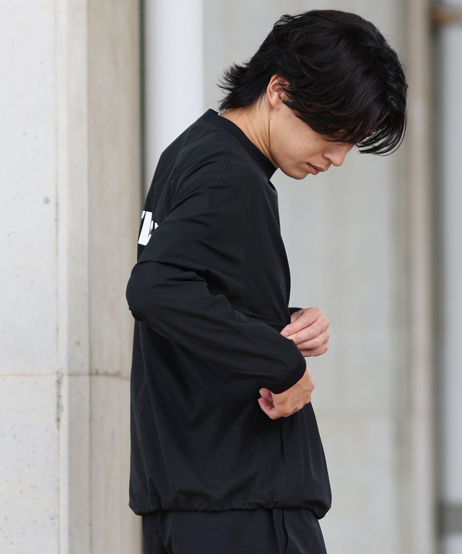 NEW ERA ニューエラ ラッシュガード メンズ 長袖 Tシャツ バック