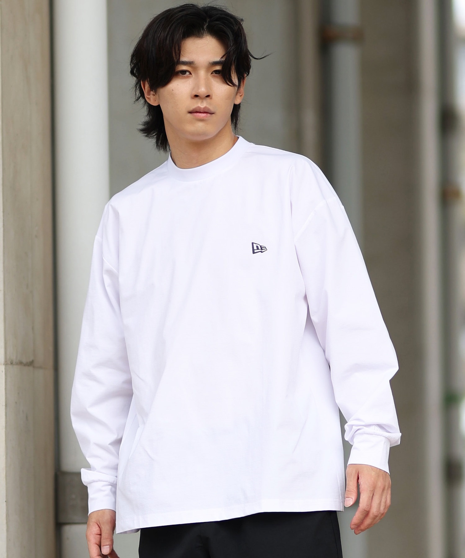 NEW ERA ニューエラ ラッシュガード メンズ 長袖 Tシャツ バック