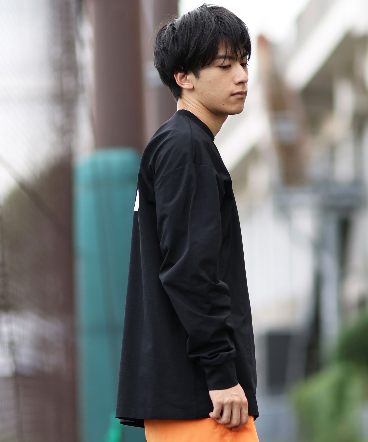 NEW ERA ニューエラ ラッシュガード メンズ 長袖 Tシャツ バック