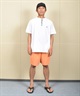 NEW ERA ニューエラ 水着 ラッシュガード 半袖 Tシャツ メンズ 水陸両用 UVカット 吸水速乾 14670956(WT-M)