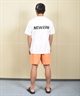 NEW ERA ニューエラ 水着 ラッシュガード 半袖 Tシャツ メンズ 水陸両用 UVカット 吸水速乾 14670956(WT-M)