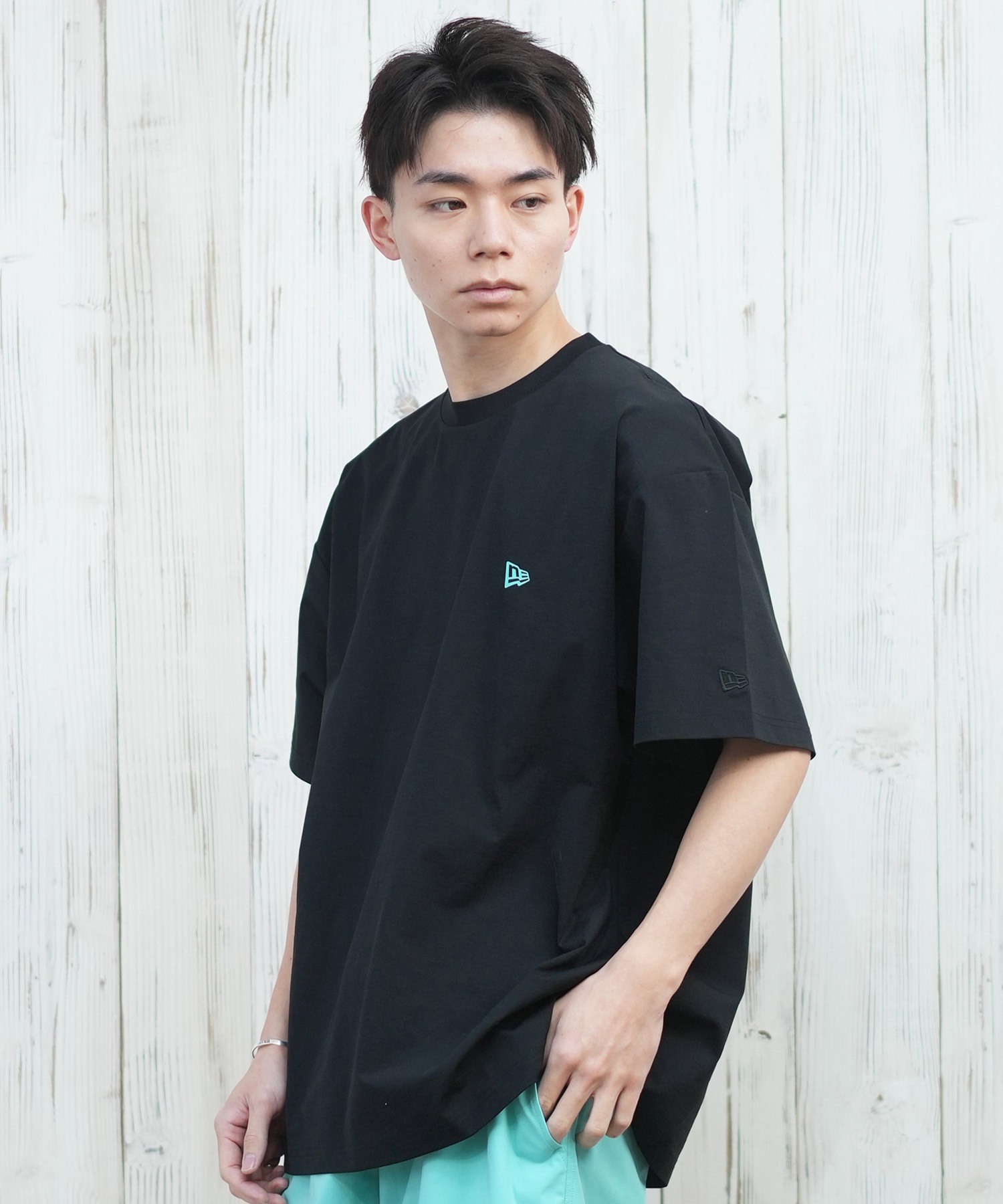 tktk エンジニアウェア NEW ERA ニューエラ ラッシュガード 半袖 メンズ Tシャツ バック