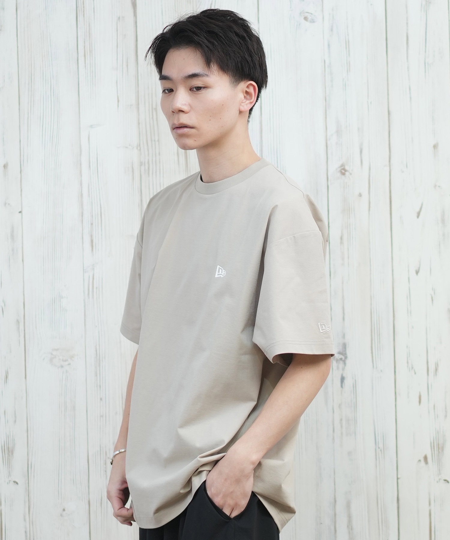 NEW ERA ニューエラ ラッシュガード 半袖 メンズ Tシャツ バック