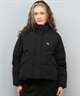 NEW ERA ニューエラ ダウン ジャケット レディース シンプル クロップド丈 ショート丈 WS DOWN JACKET BLK 14674708(BLK-S)